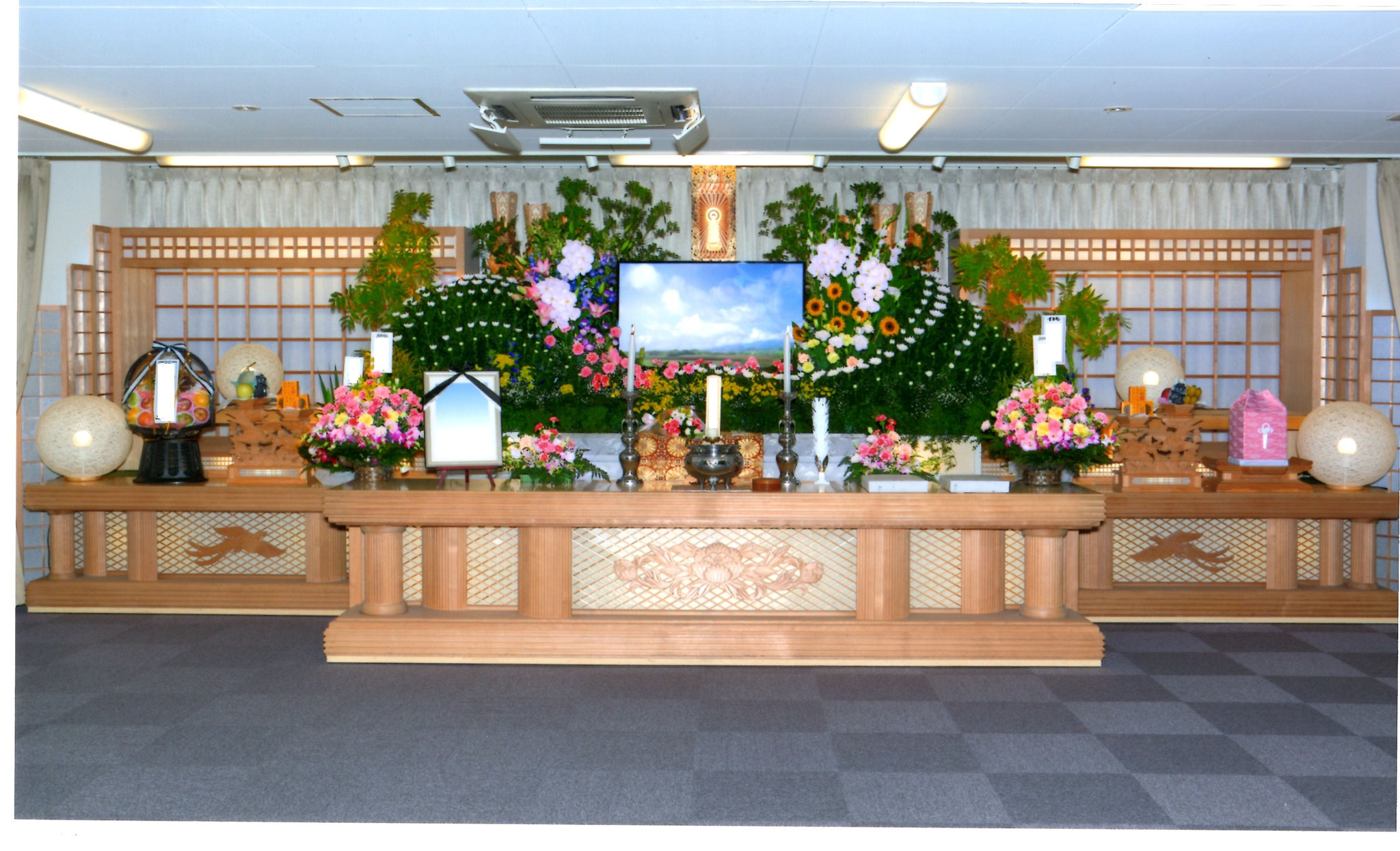 札幌市での家族葬・葬儀ならメモリーズてんそうへ。齋場プランの一例です。