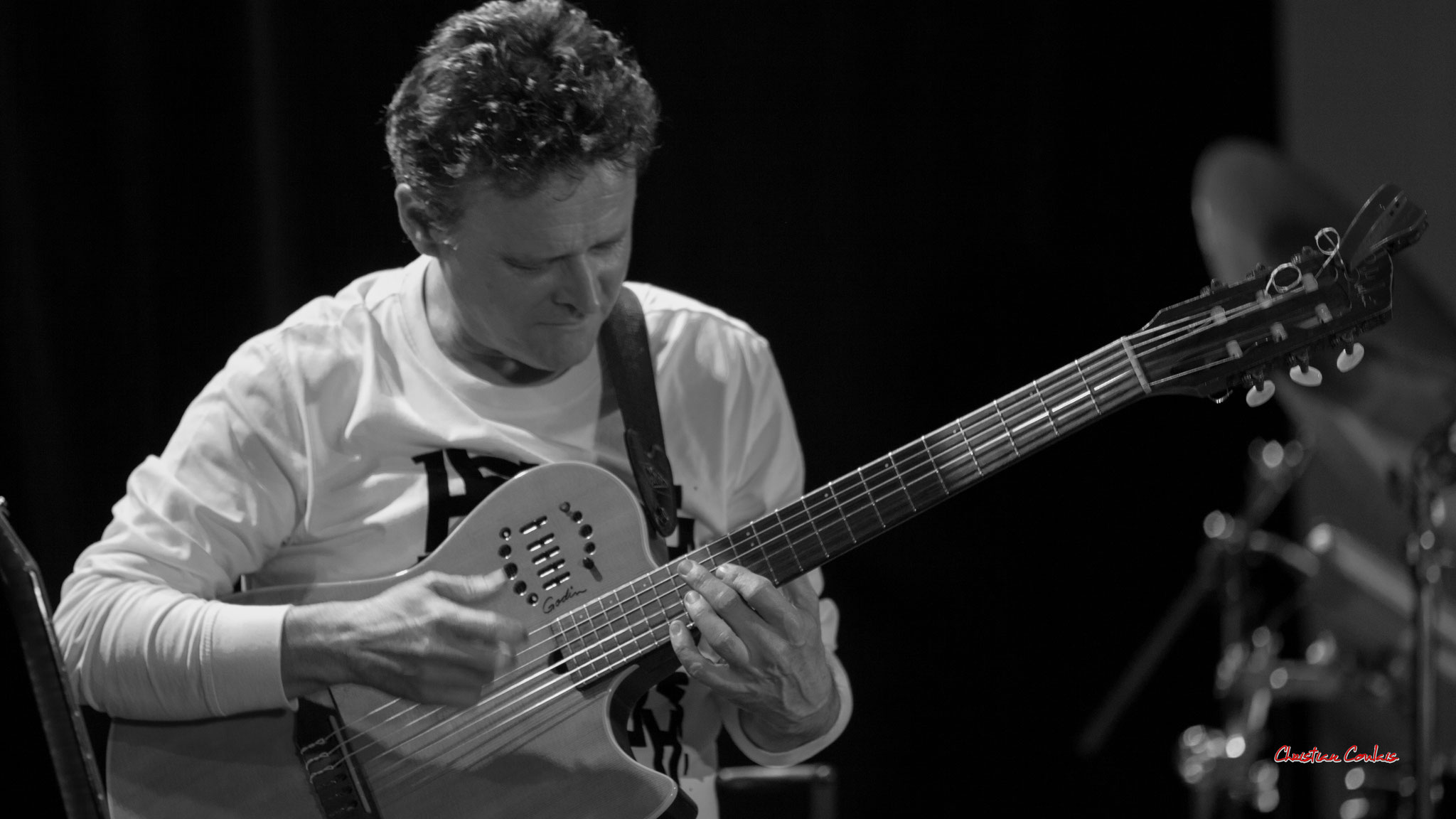 Sylvain Luc "Intranquille", Festival Jazz360 2023, St-Caprais-de-Bordeaux. Vendredi 2 juin 2023. Photographie © Christian Coulais