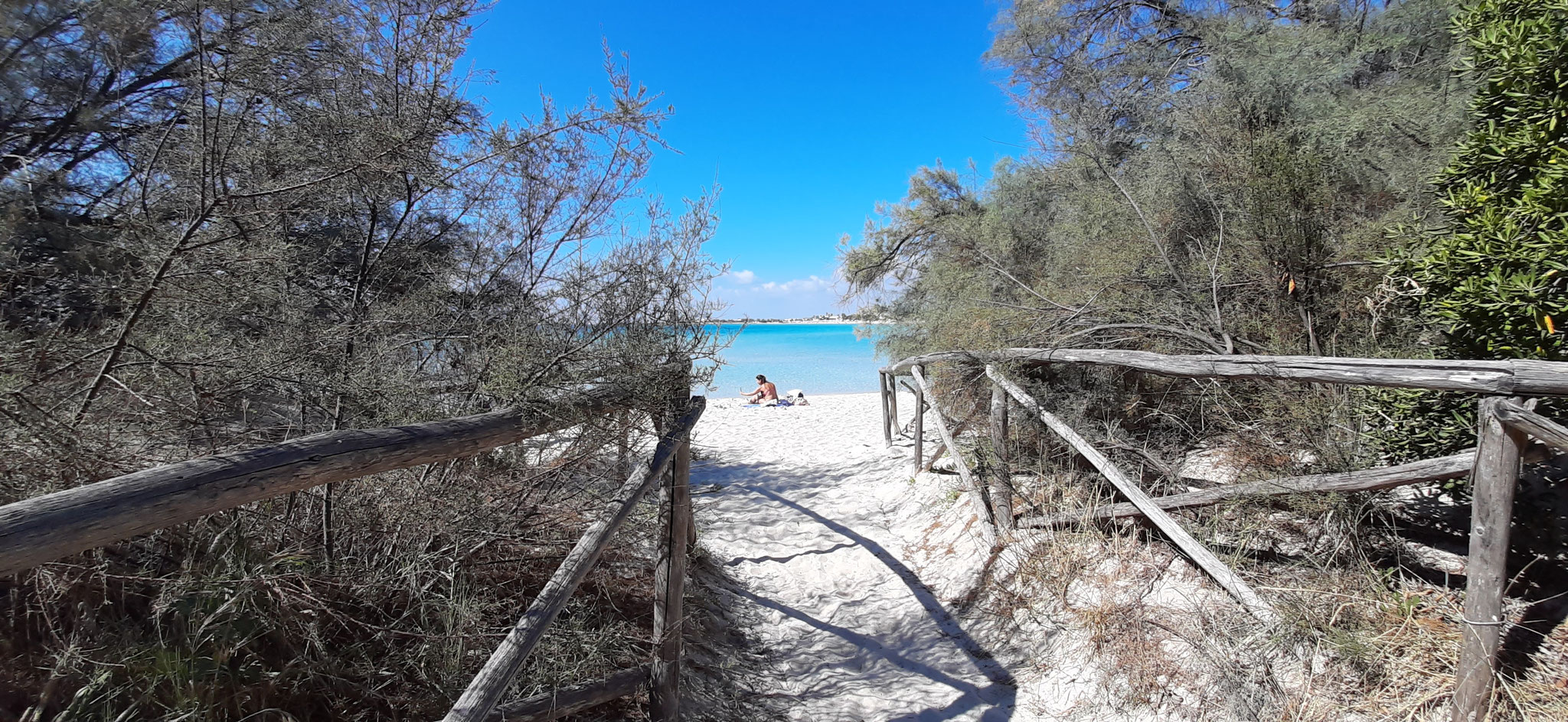 Ingresso in spiaggia 