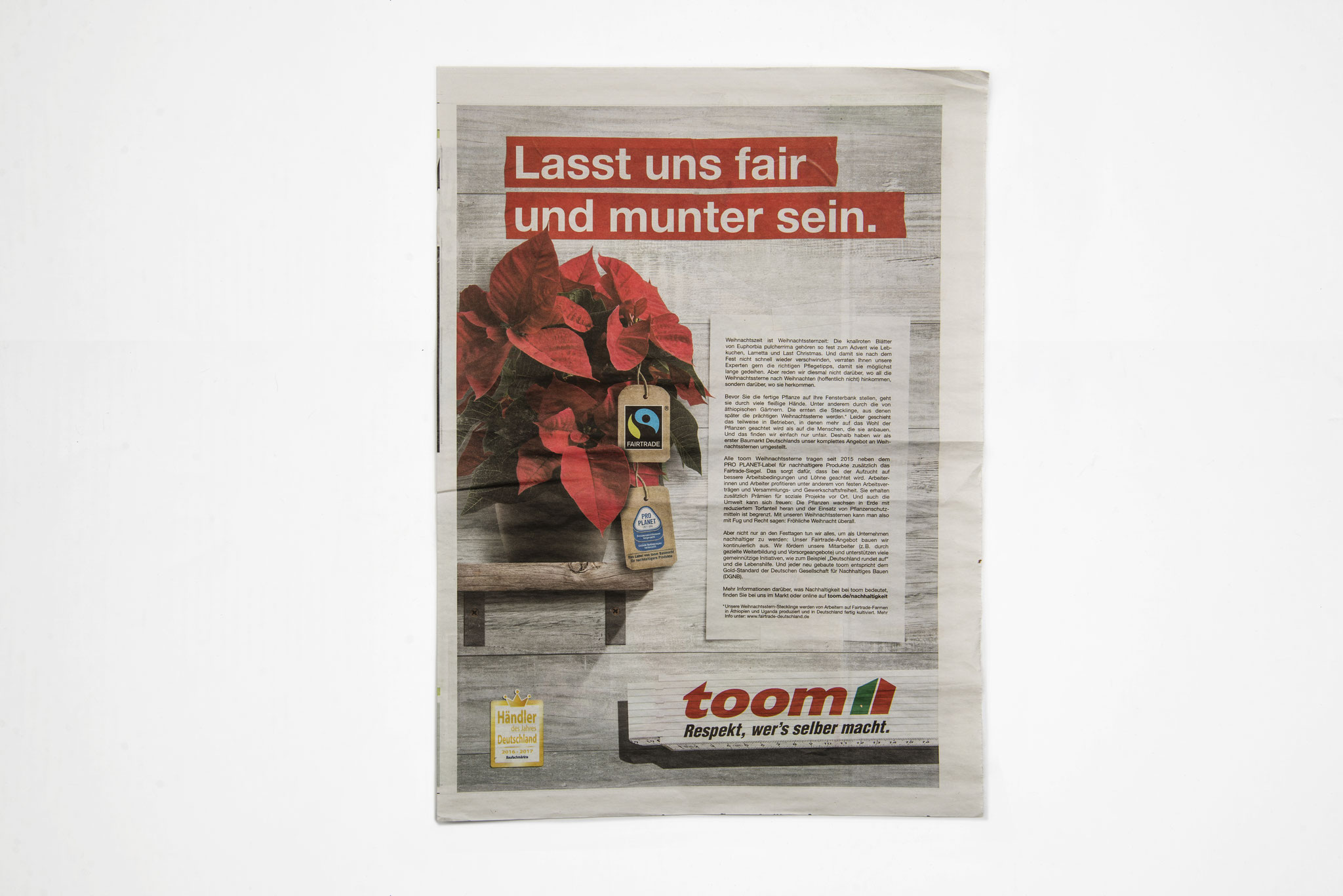 toom Leistungskampagne | Agentur: Scholz & Friends.
