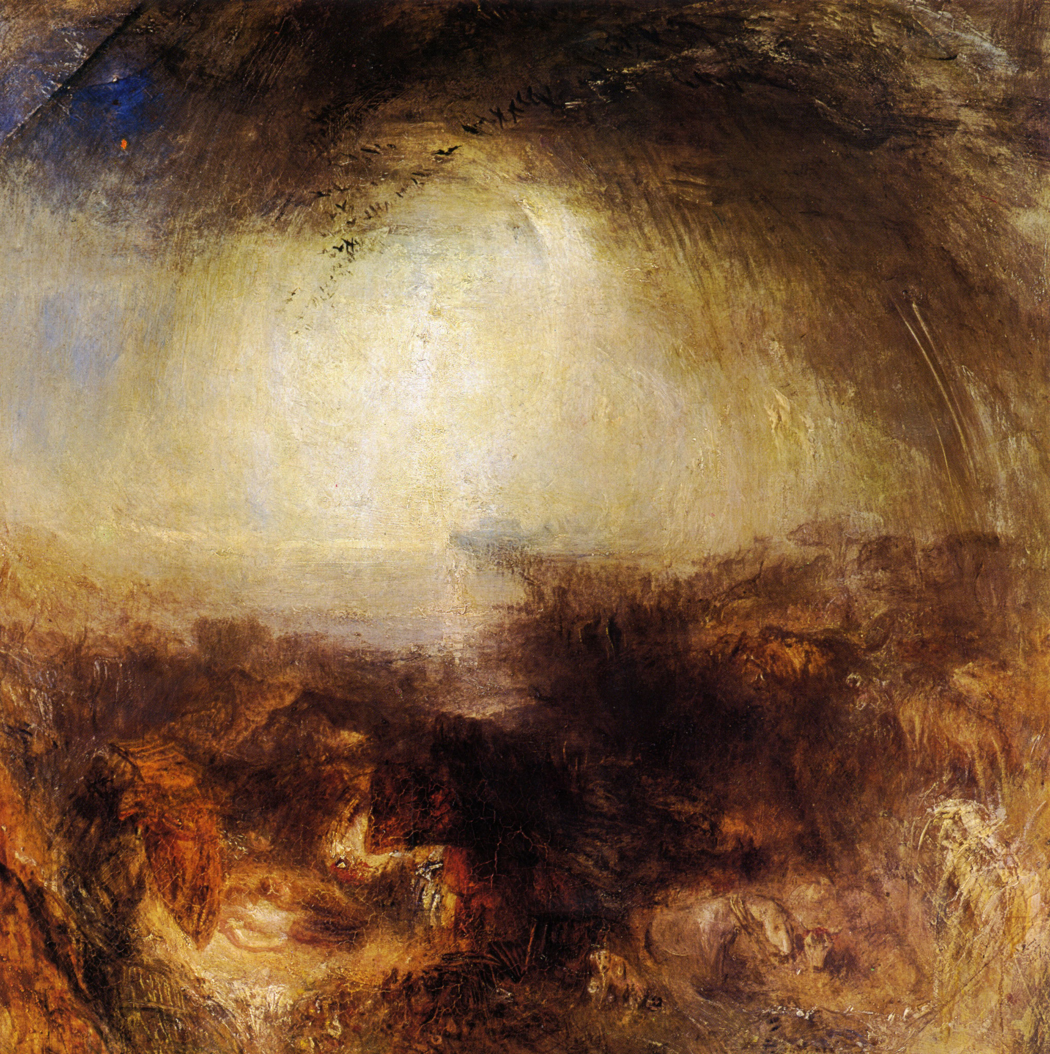  William Turner, Ombra e tenebre - La sera del diluvio, 1843