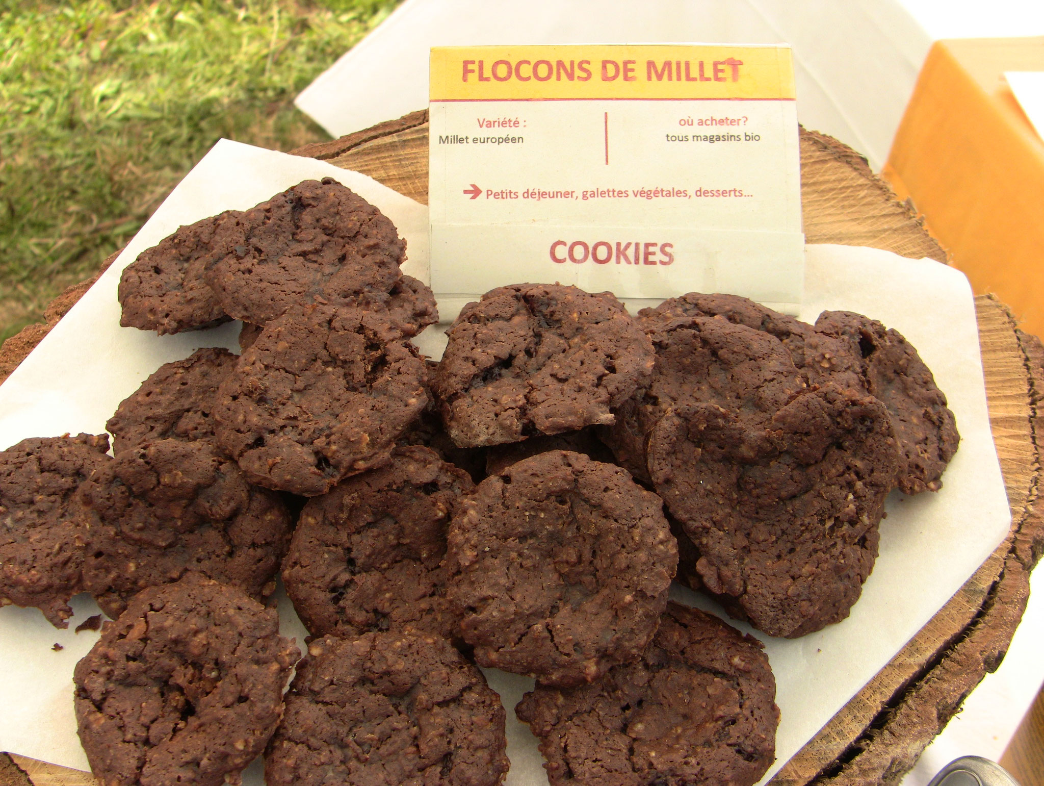 Terra Millet - cookies au millet alléchants! 