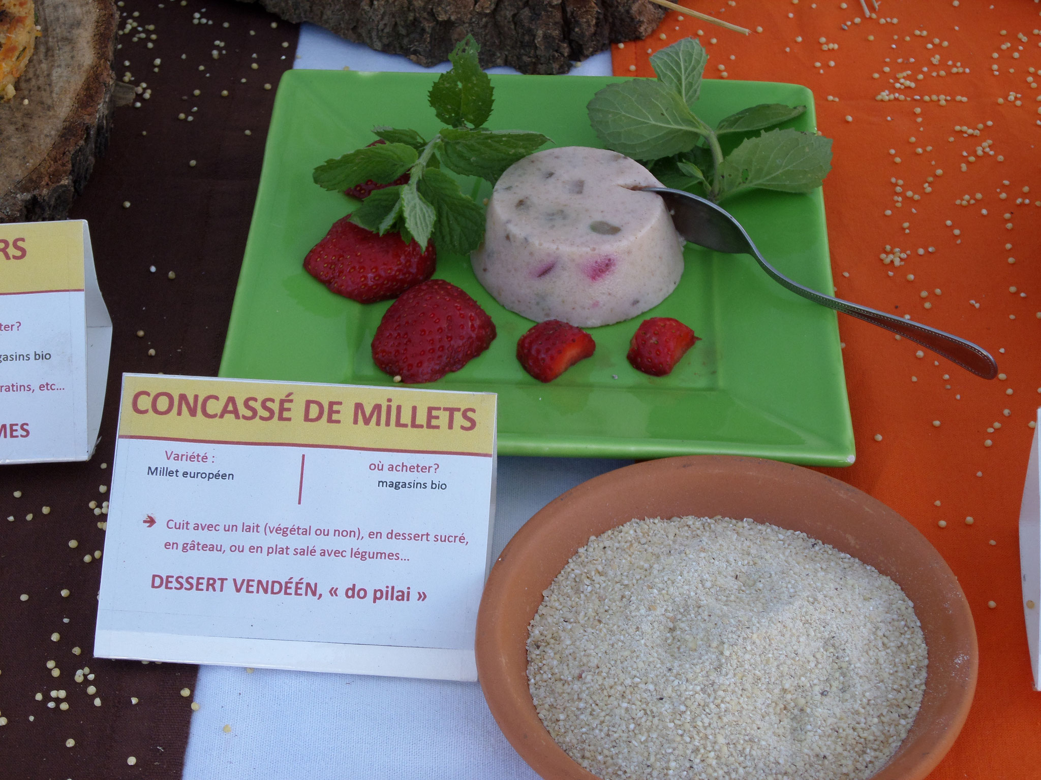 Concassé de millet