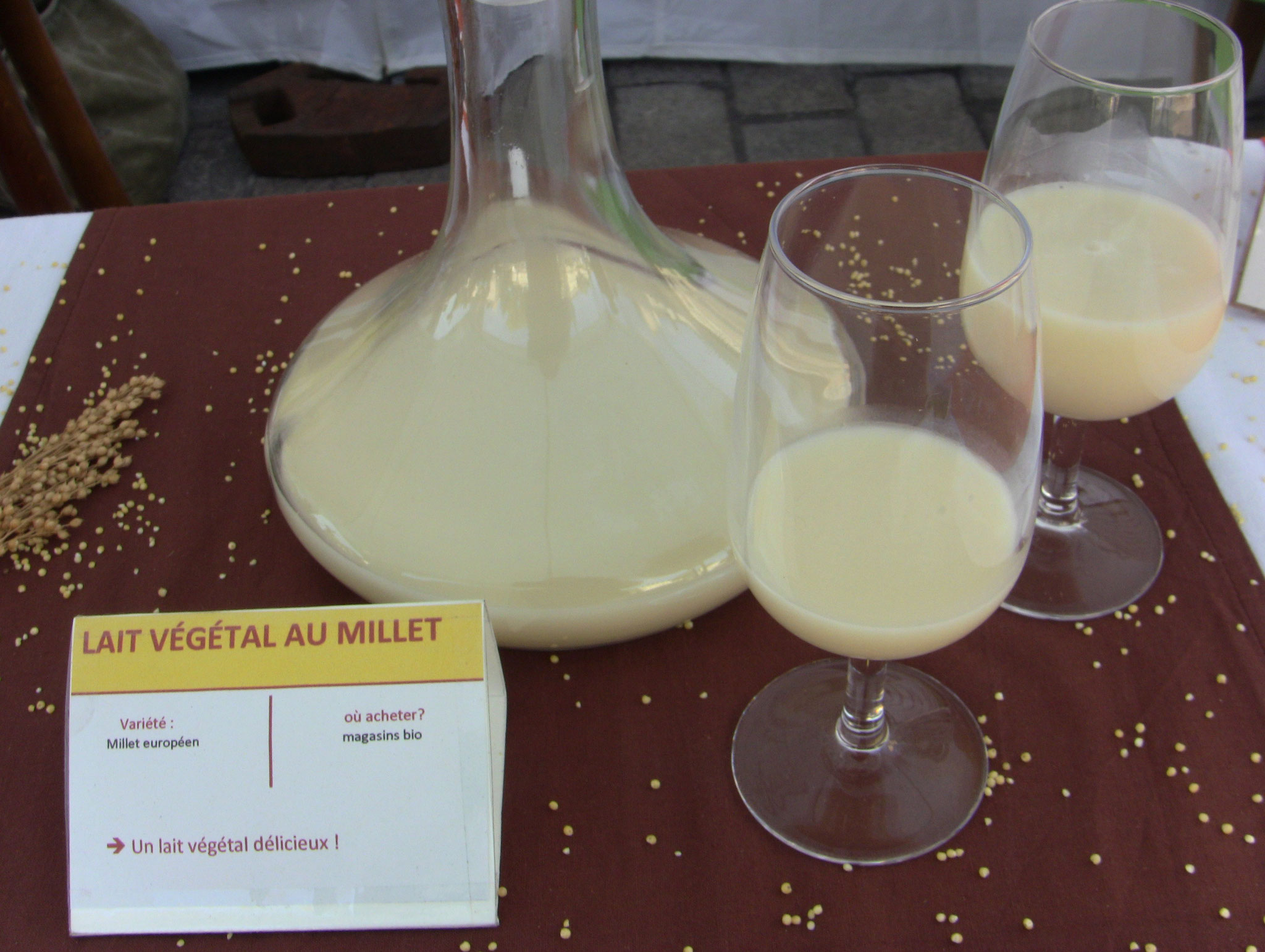 Lait de millet