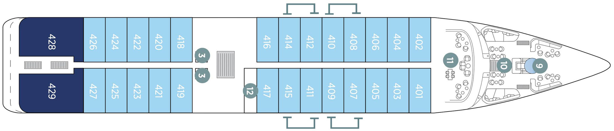 Emerald Raiya Deckplan Deck 4