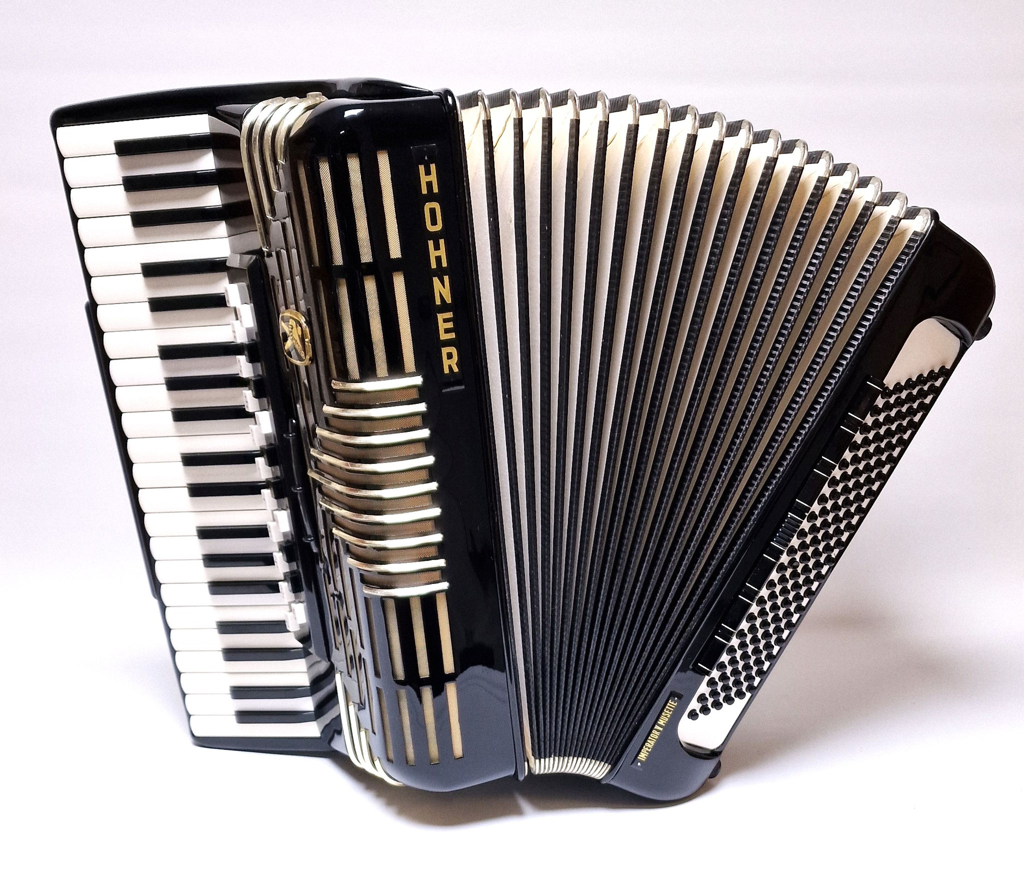 Hohner Imperator V Musette, schwarz