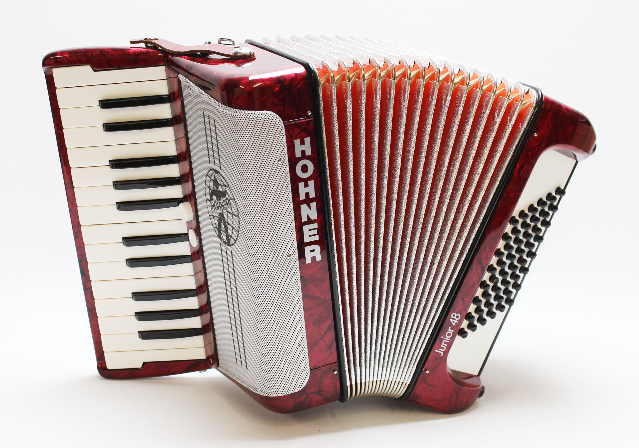 HOHNER Junior 48, rotperloid