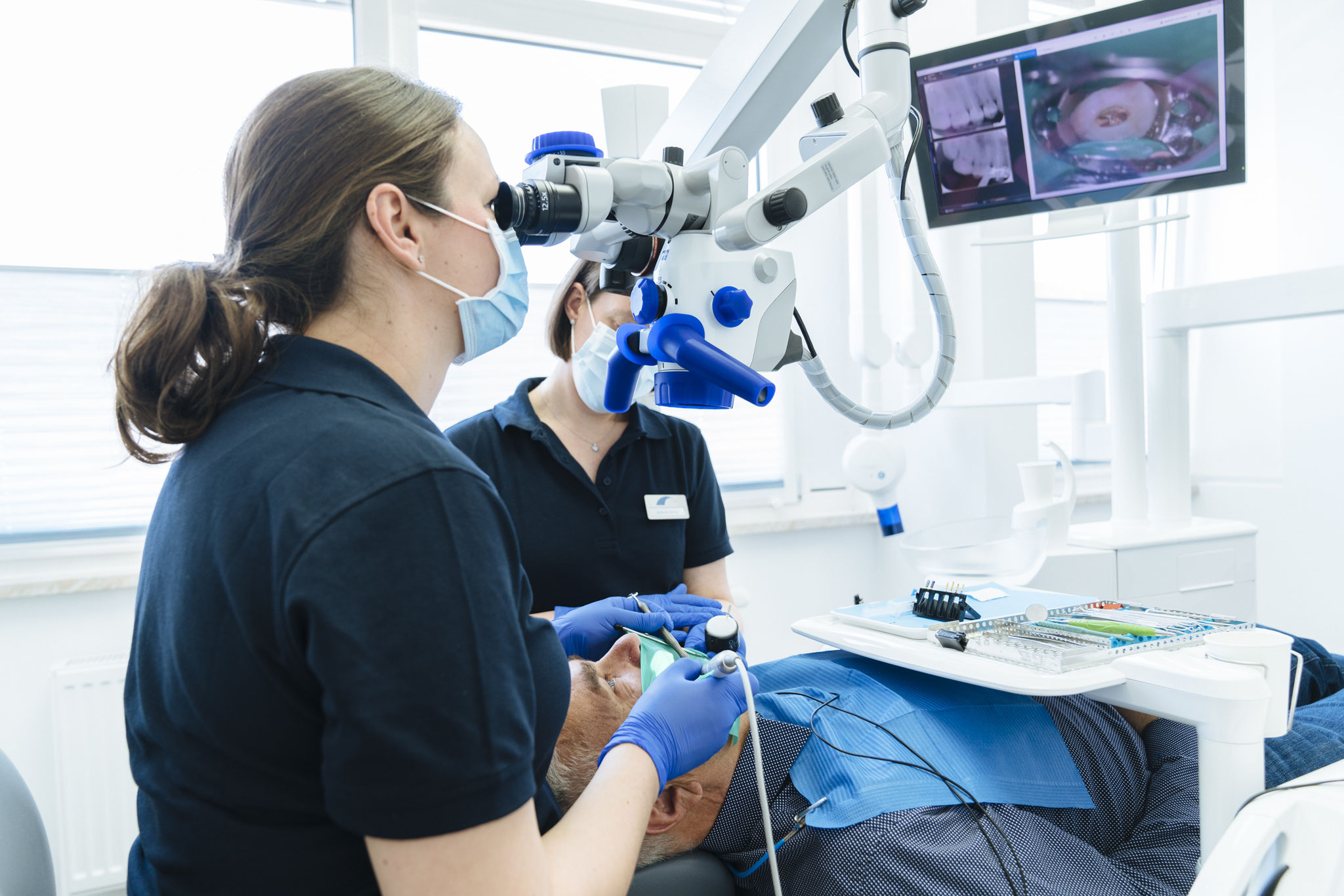 Endodontie am OP Mikroskop