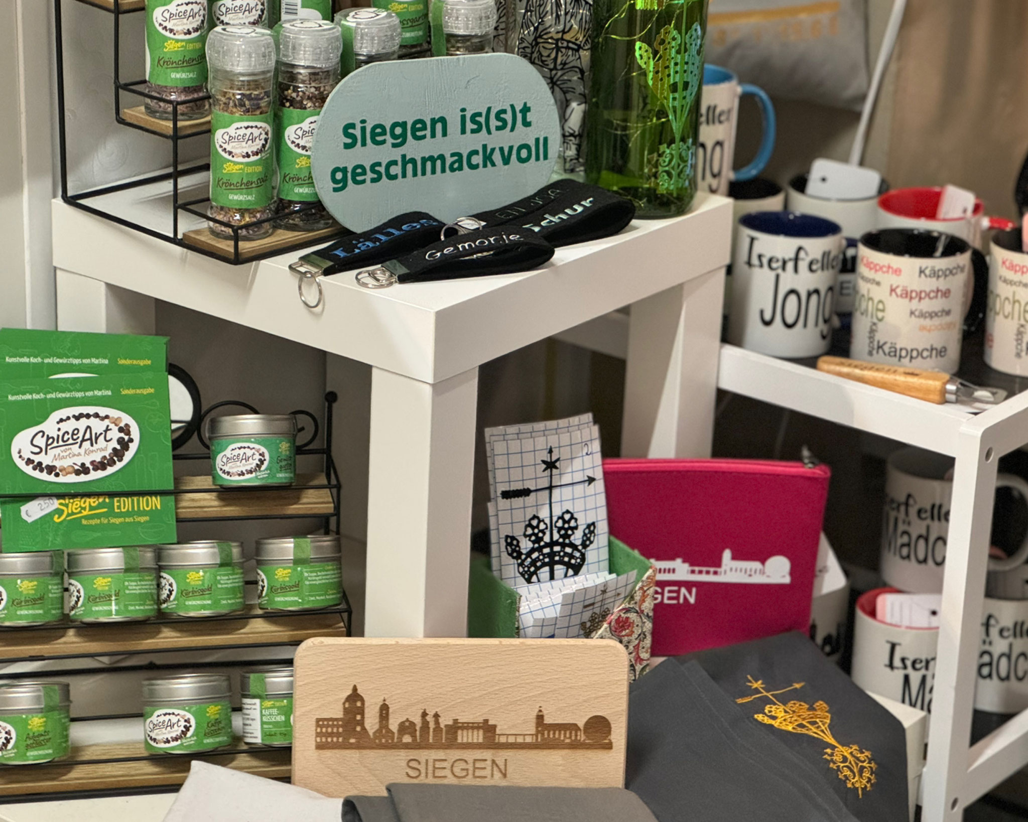 Unsere Siegerländer Gewürze und Geschenkartikel