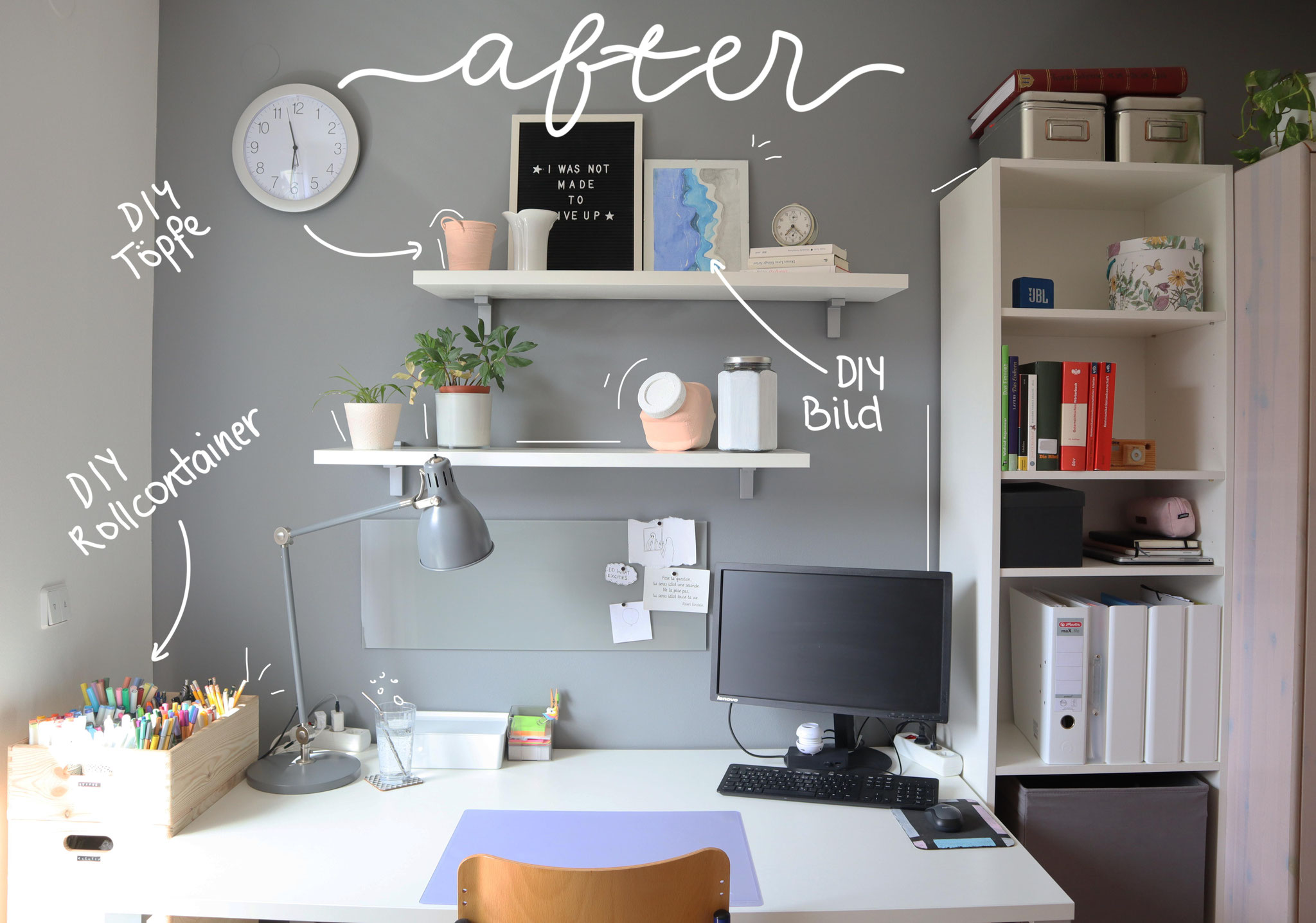 runterlassen Direktor Mit anderen Bands diy schreibtisch makeover