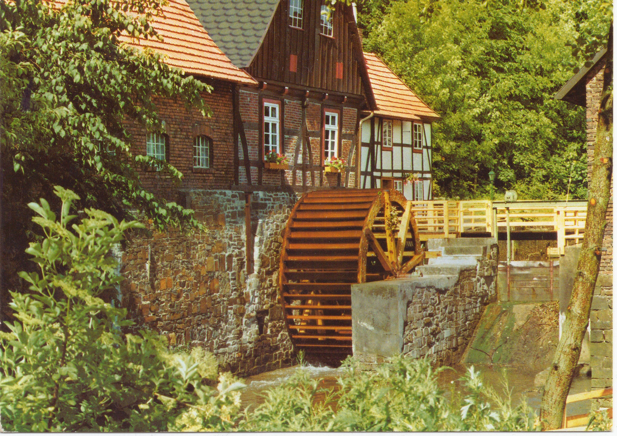 Die heutige Mühle Pohl um 1985
