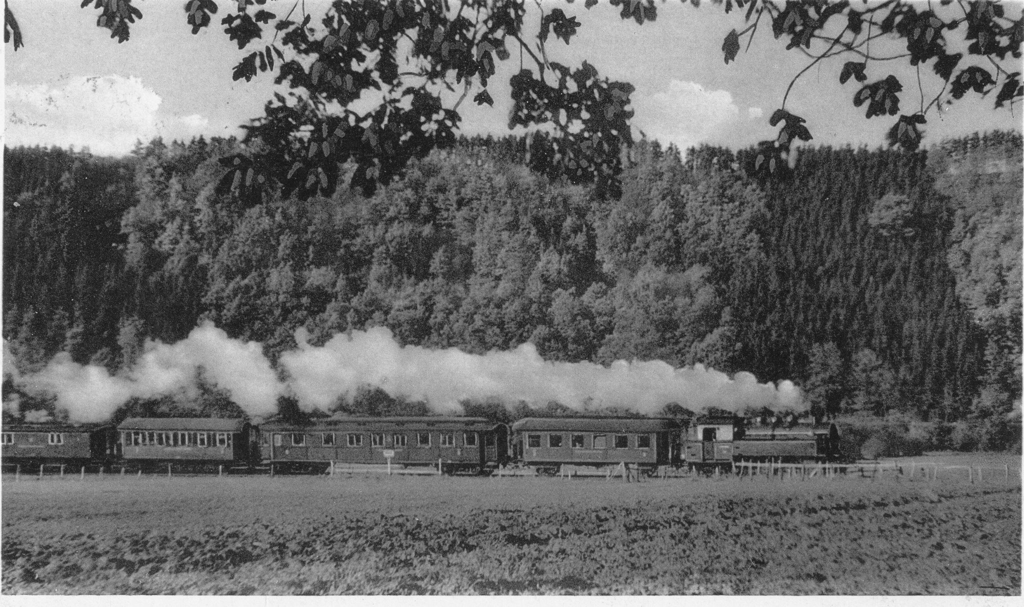 In den 50ern mit der WLE durchs Möhnetal