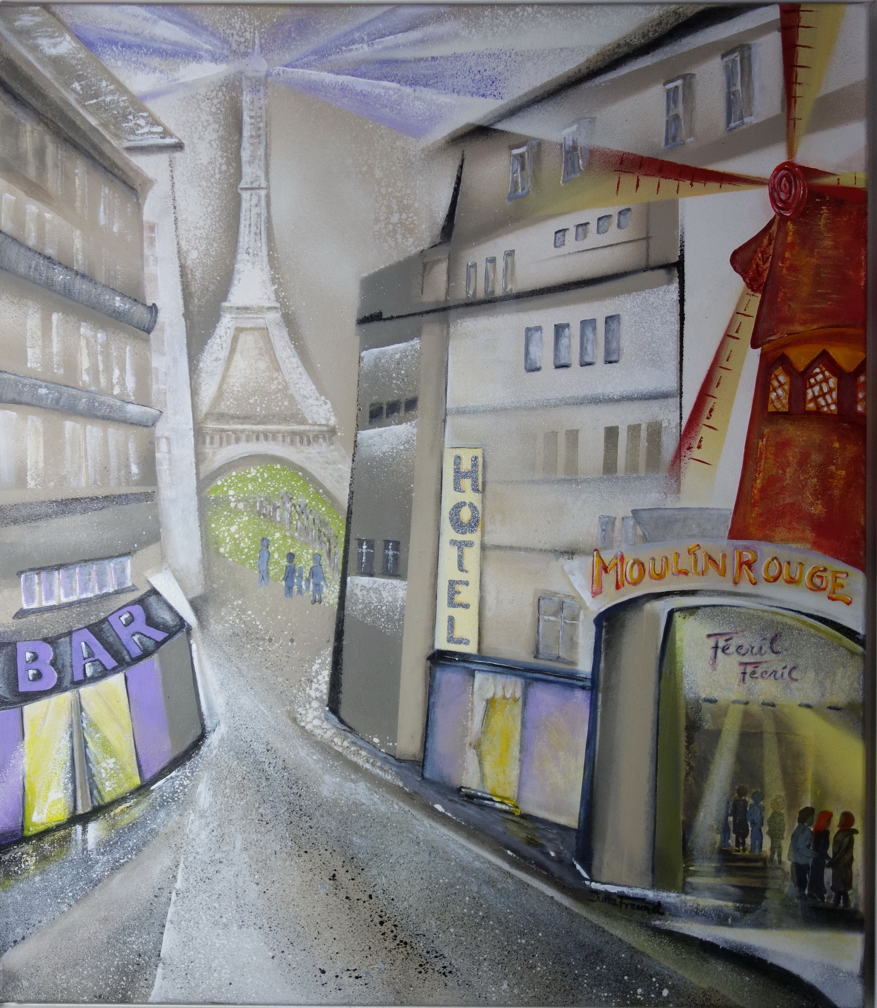 Paris-Reise Moulin Rouge
