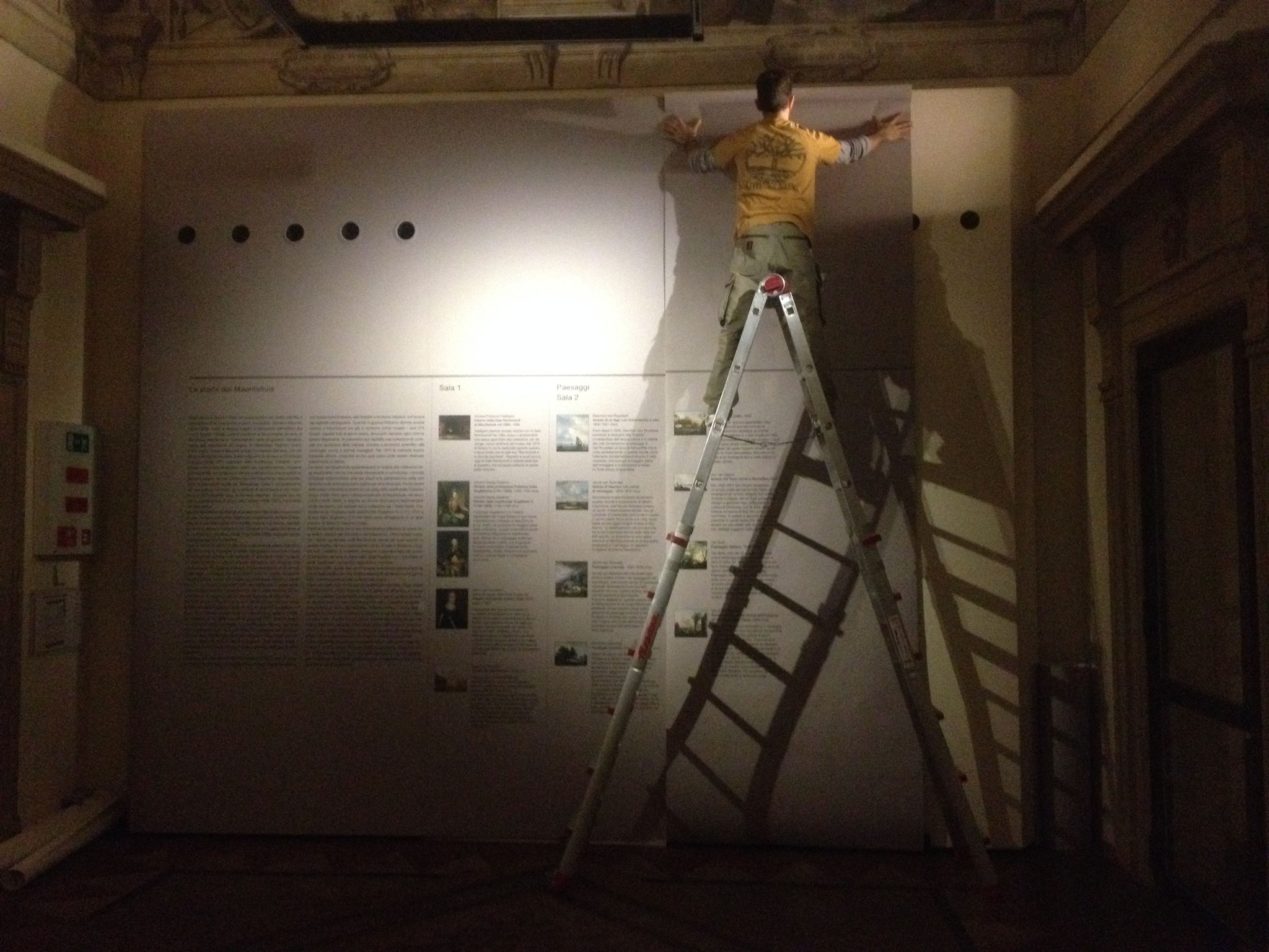 Allestimento Palazzo Fava Bologna
