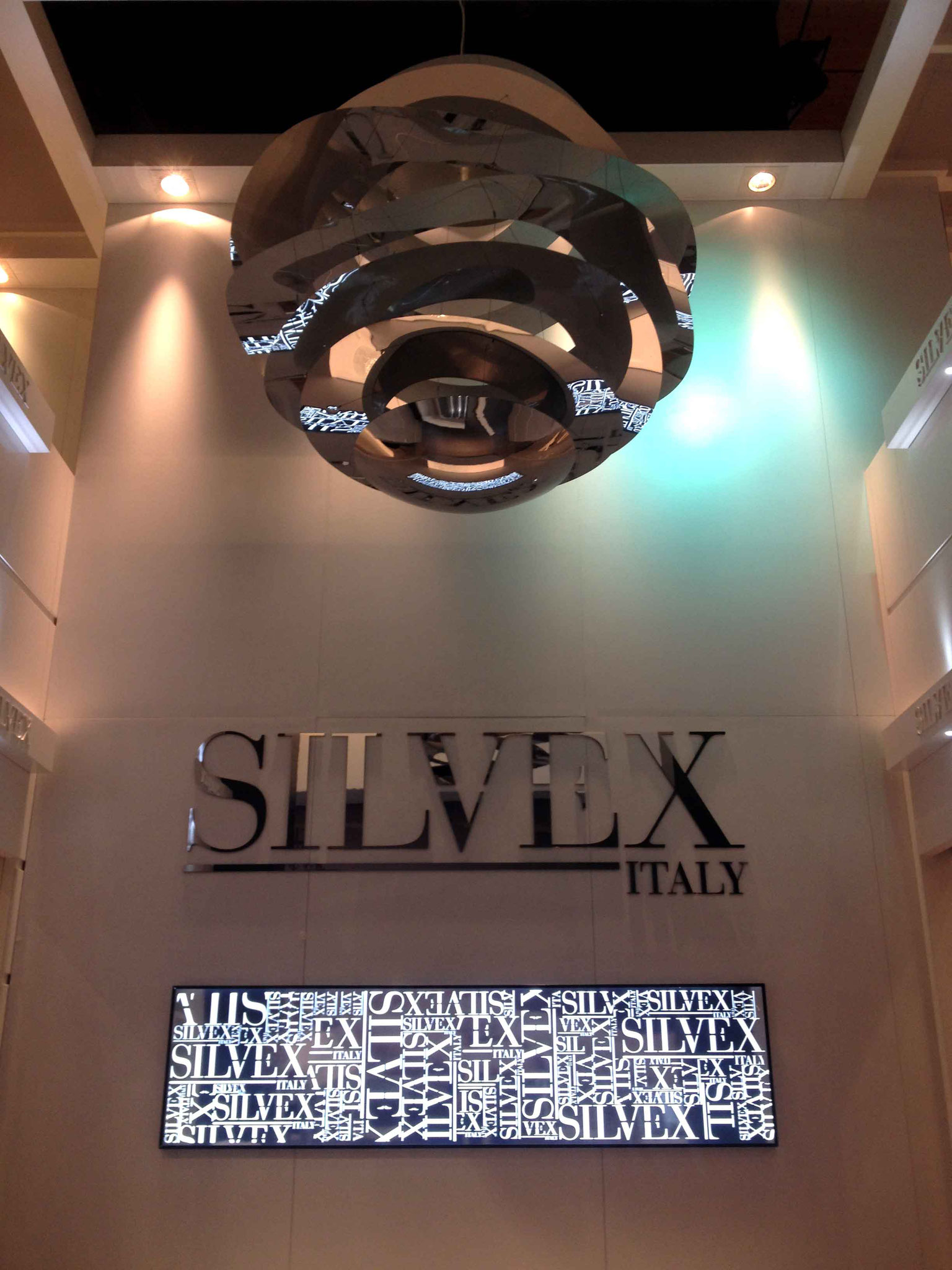 Decorazione stand fiera Vicenza Oro Italia