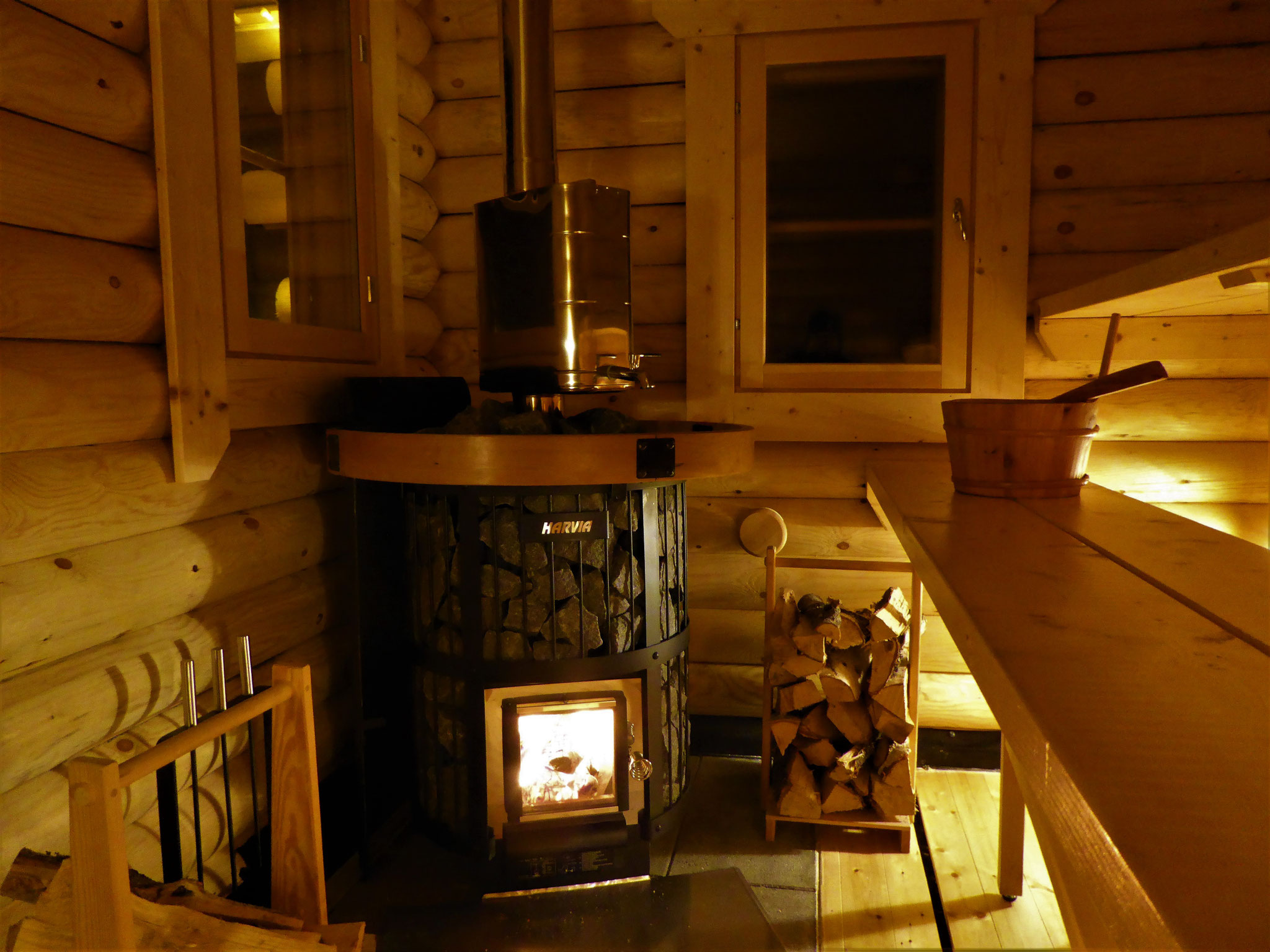 ... and relaxing moments in your sauna lakeside ...