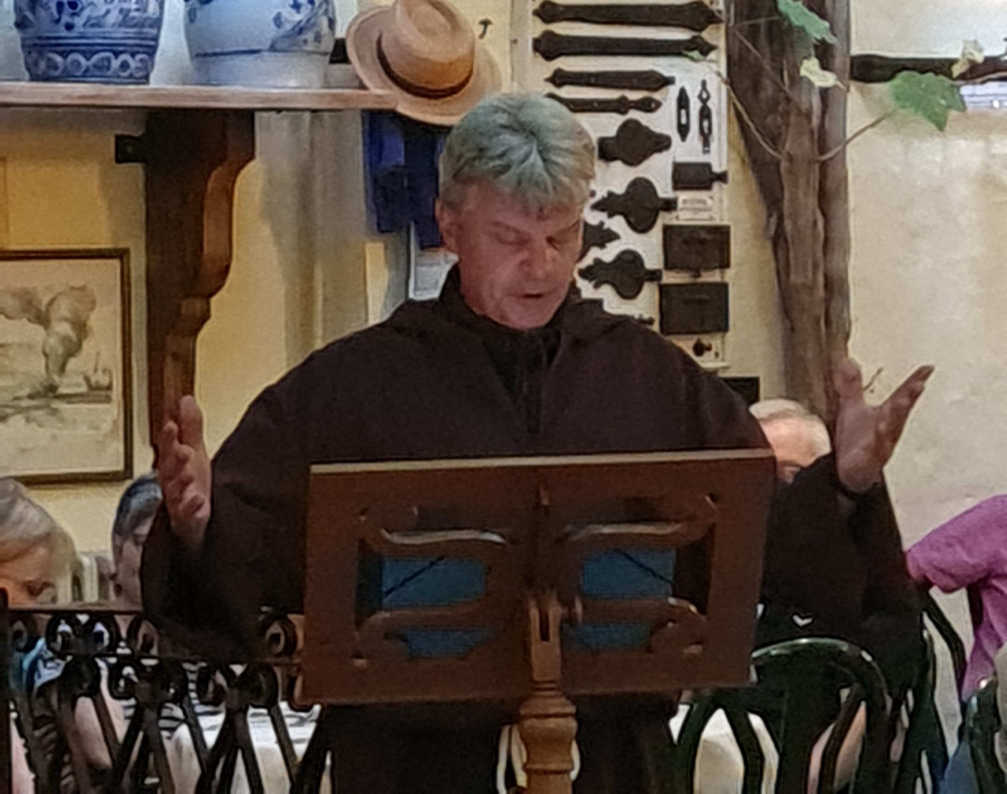 Horst Baermann in der Rolle des Fra Bartolo