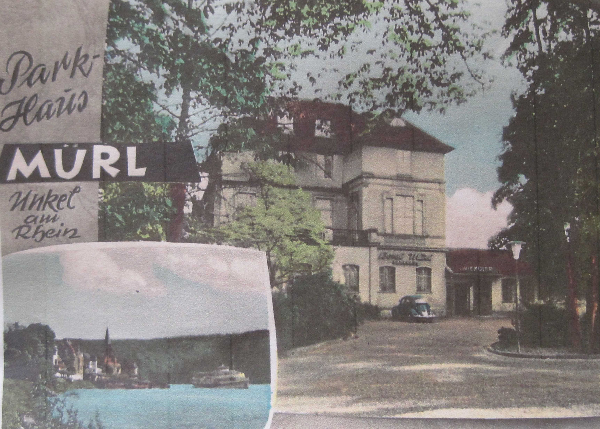 Parkhaus Mürl nach dem Umbau, 1954