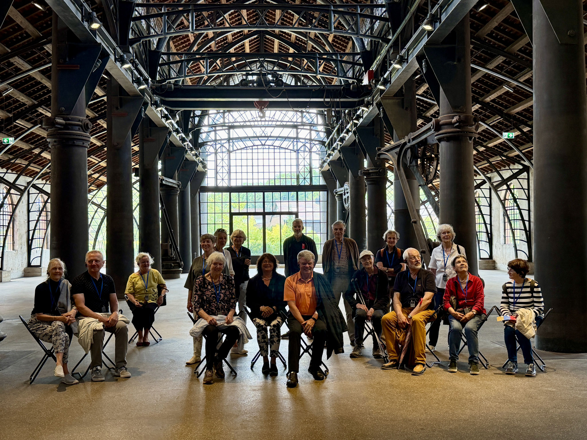 Impresssionen: Sayner Hütte - die Gießhalle - Innenansicht