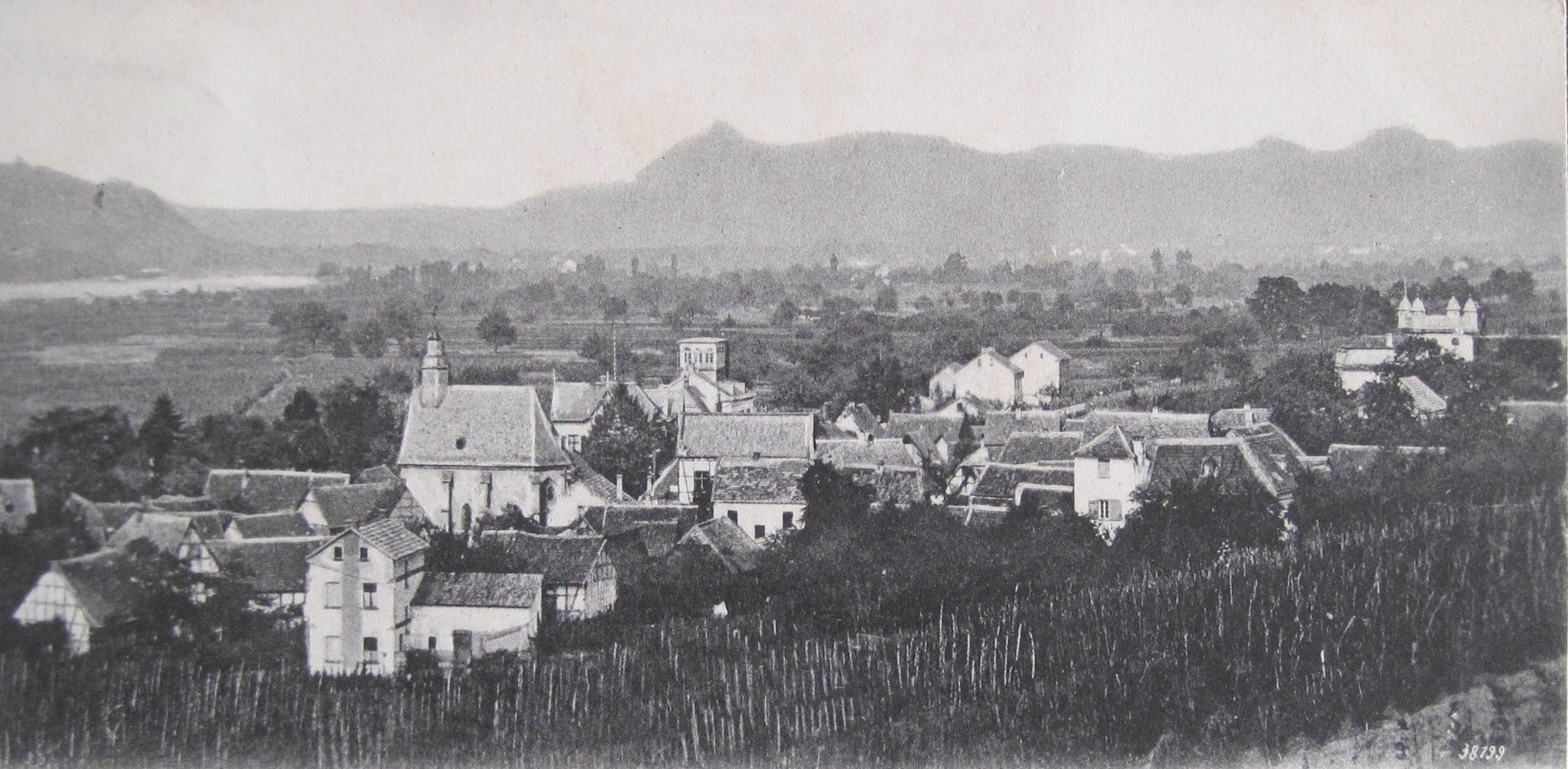Villa Welter mit Beaulieu um 1900