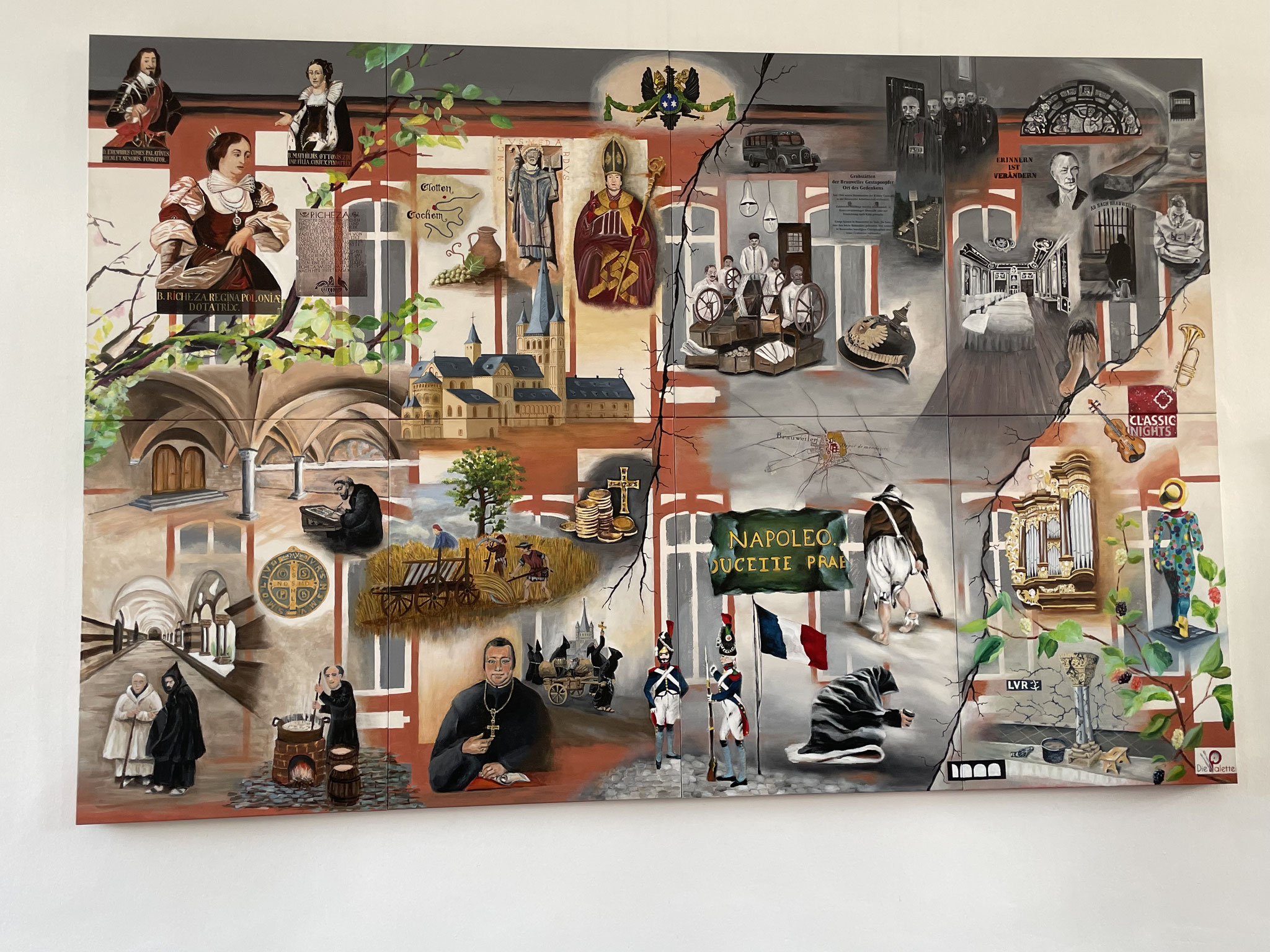 Collage - 1000 Jahre Abtei Brauweiler