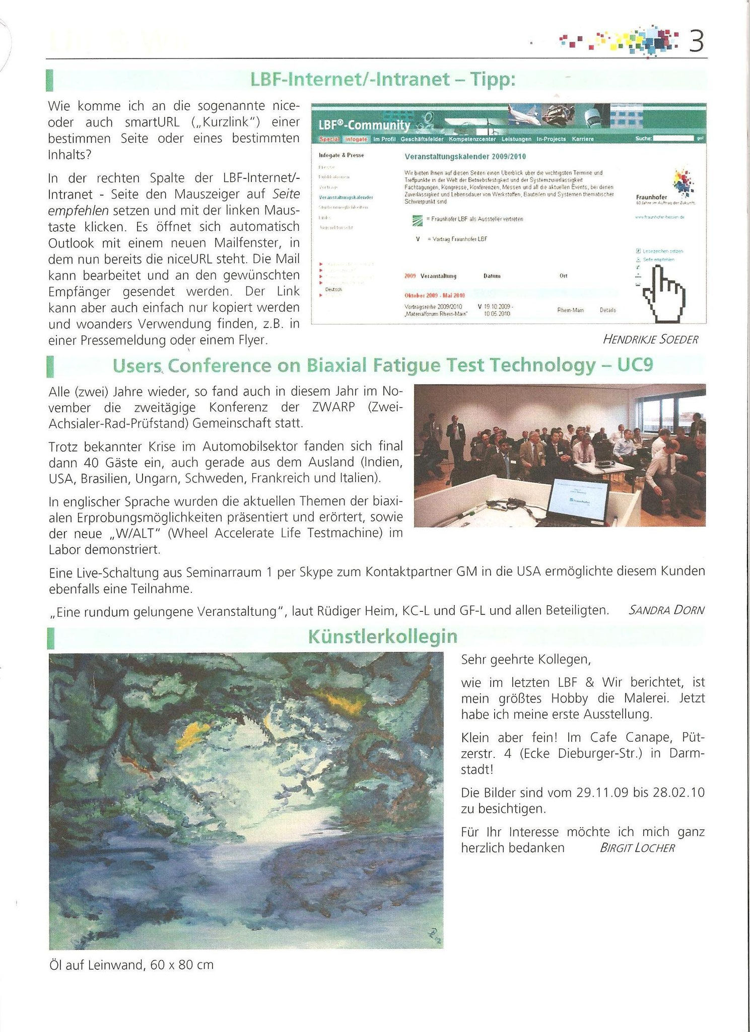 2009    Fraunhofer LBF in Darmstadt