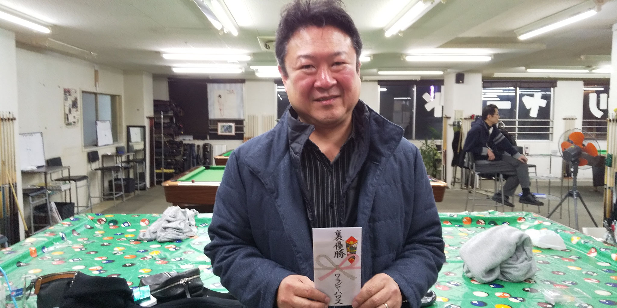 酔拳で?裏優勝の植田さん