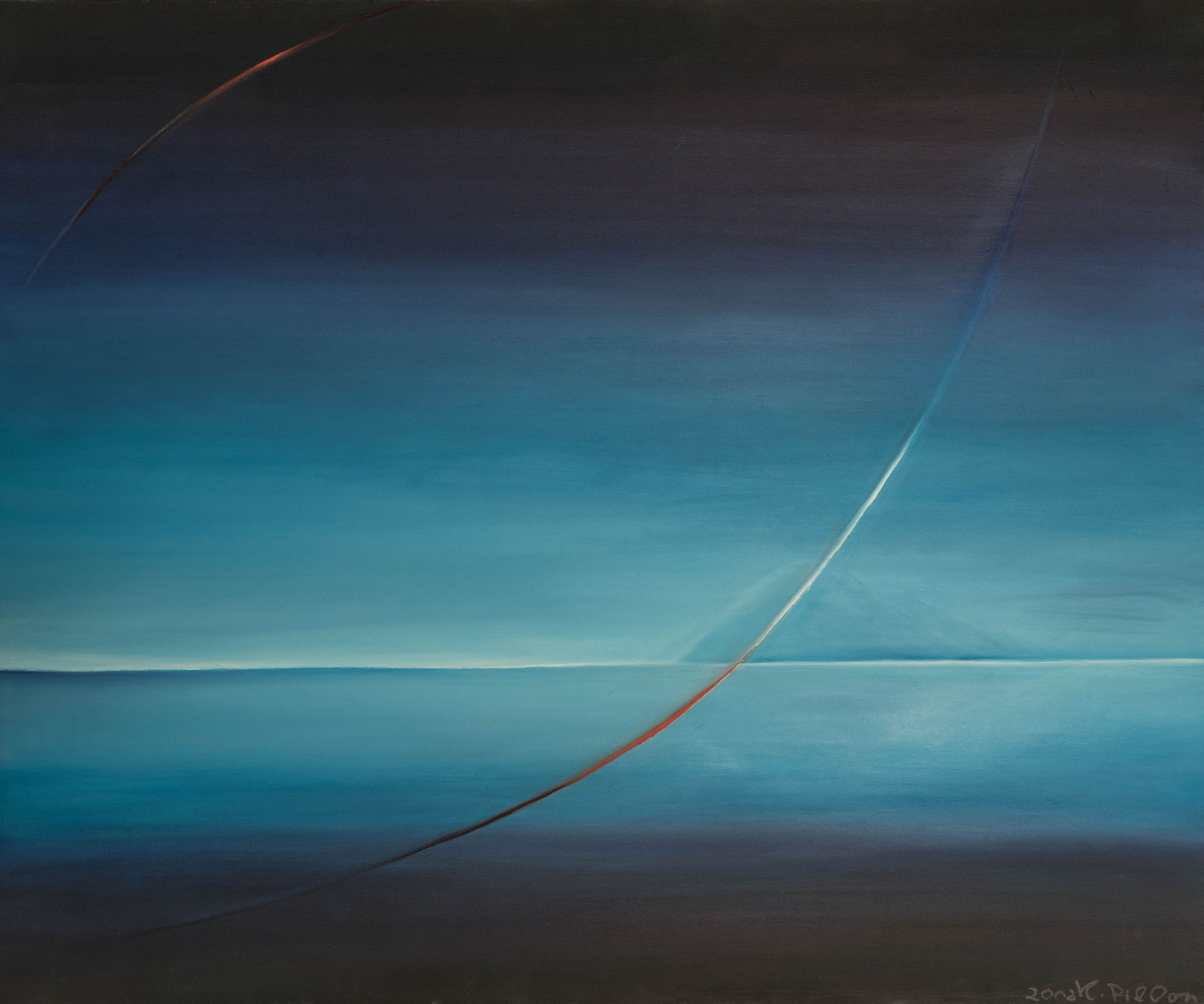 »Trance«  Oil on canvas  120 x 100 cm / € 2500