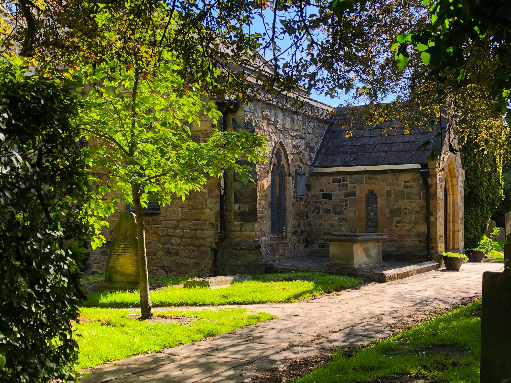 The Church... with a little tweak! St Mary the Virgin, Whickham