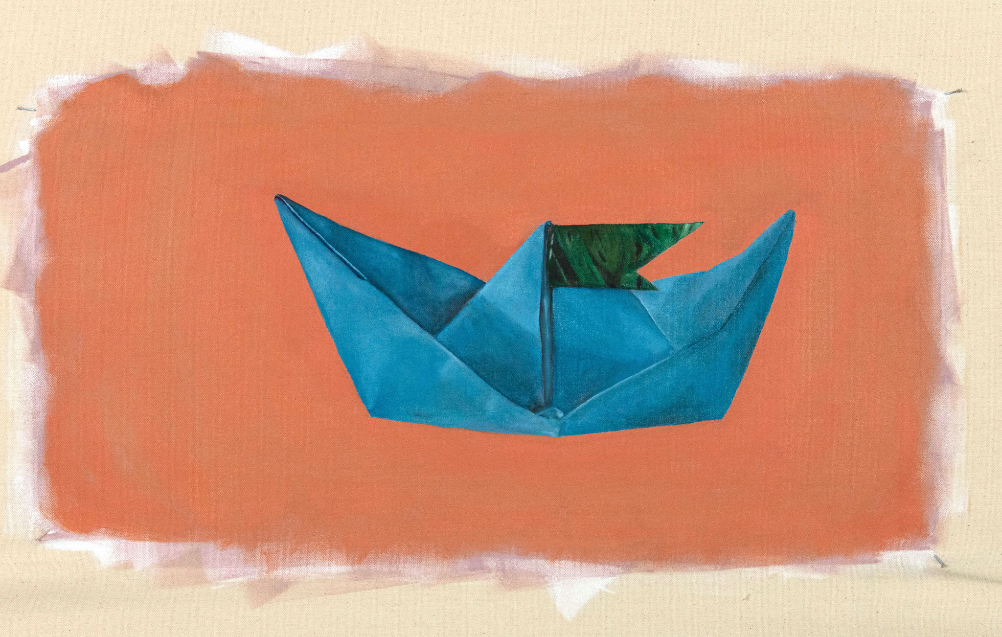 Sorami - origami boat.