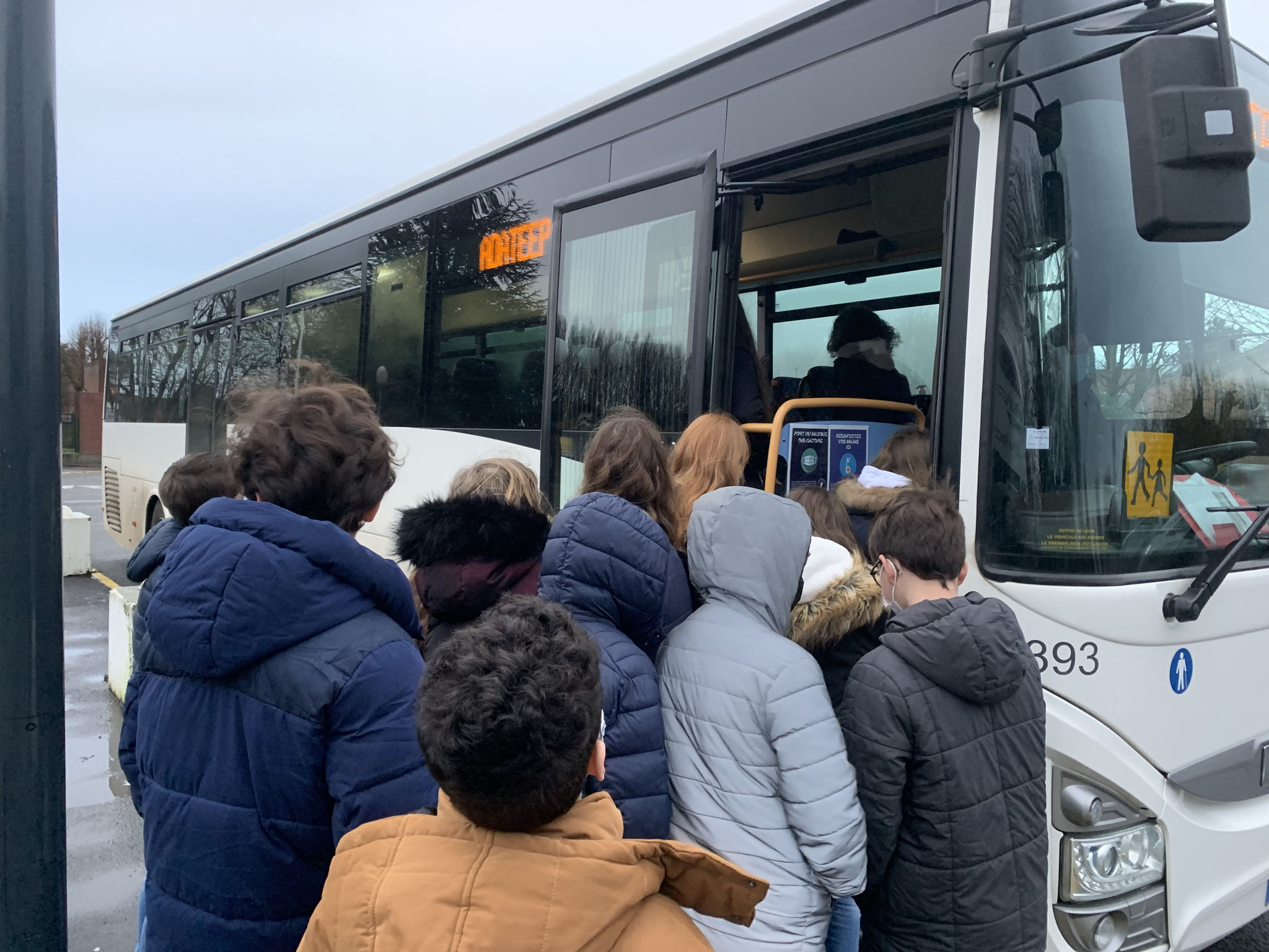 LAVENTIE COLLÈGE DU PAYS DE L'ALLOEU LE 4 JANVIER 2022