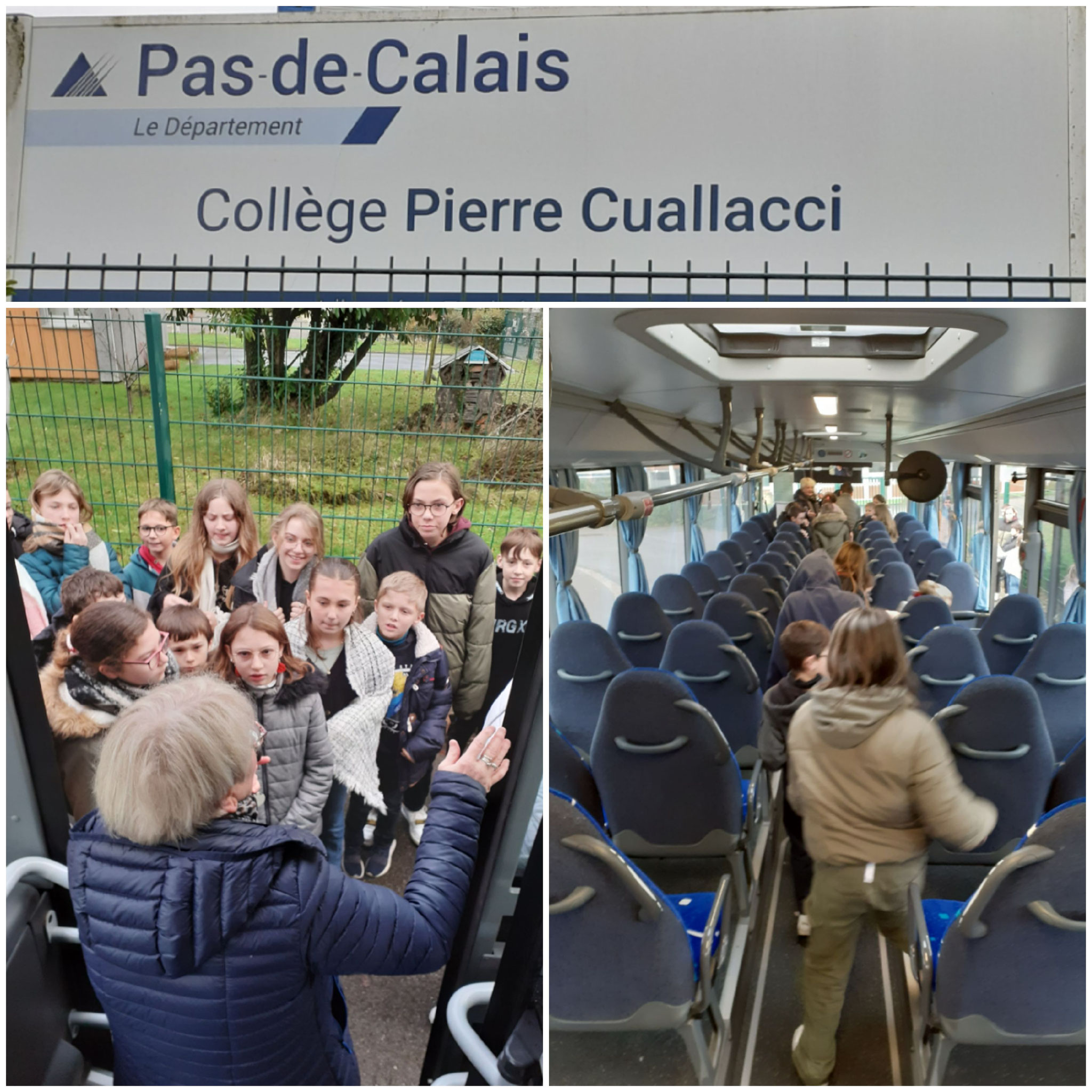 FRÉVENT COLLÈGE PIERRE CUALLACCI LE 8 DÉCEMBRE 2023