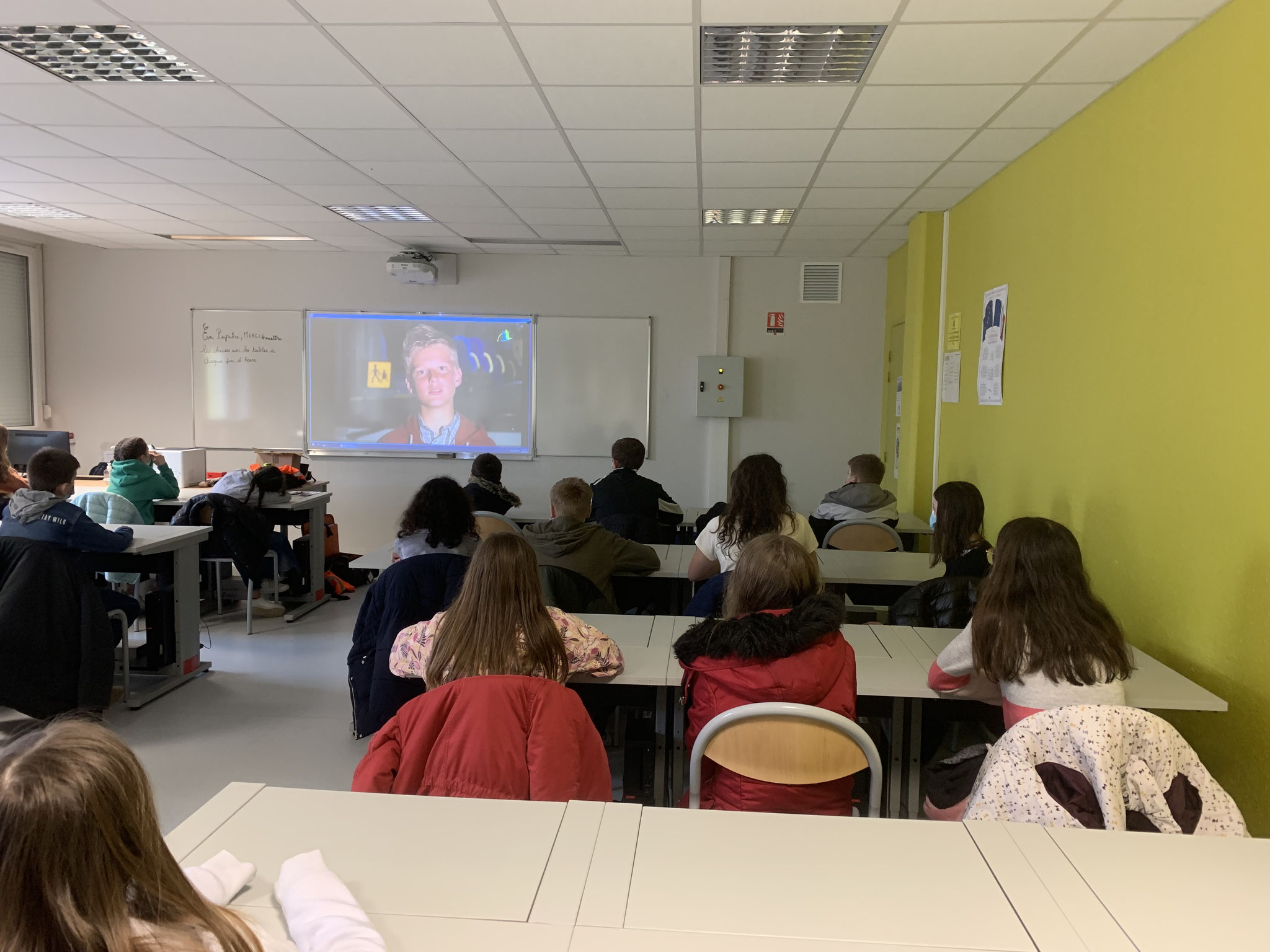 SAMER COLLÈGE LE TRION LE 24 FÉVRIER 2022