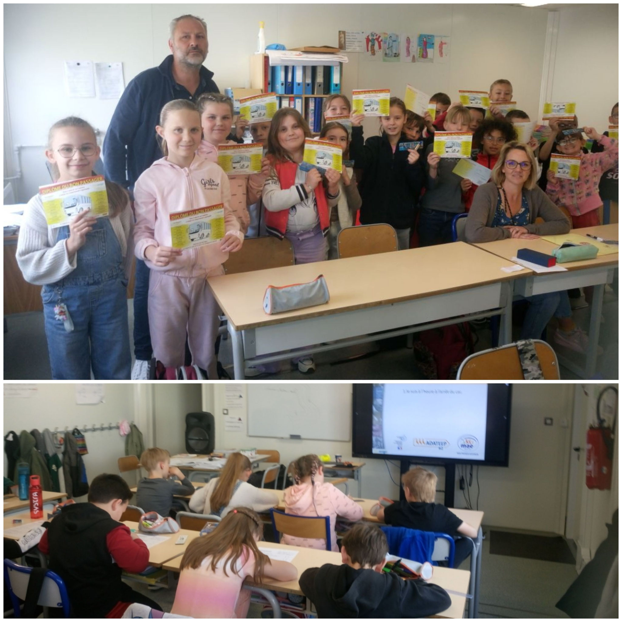 ECOLE J JAURES CM1 ET CM2 DE LIEVIN le 06 MAI 2025