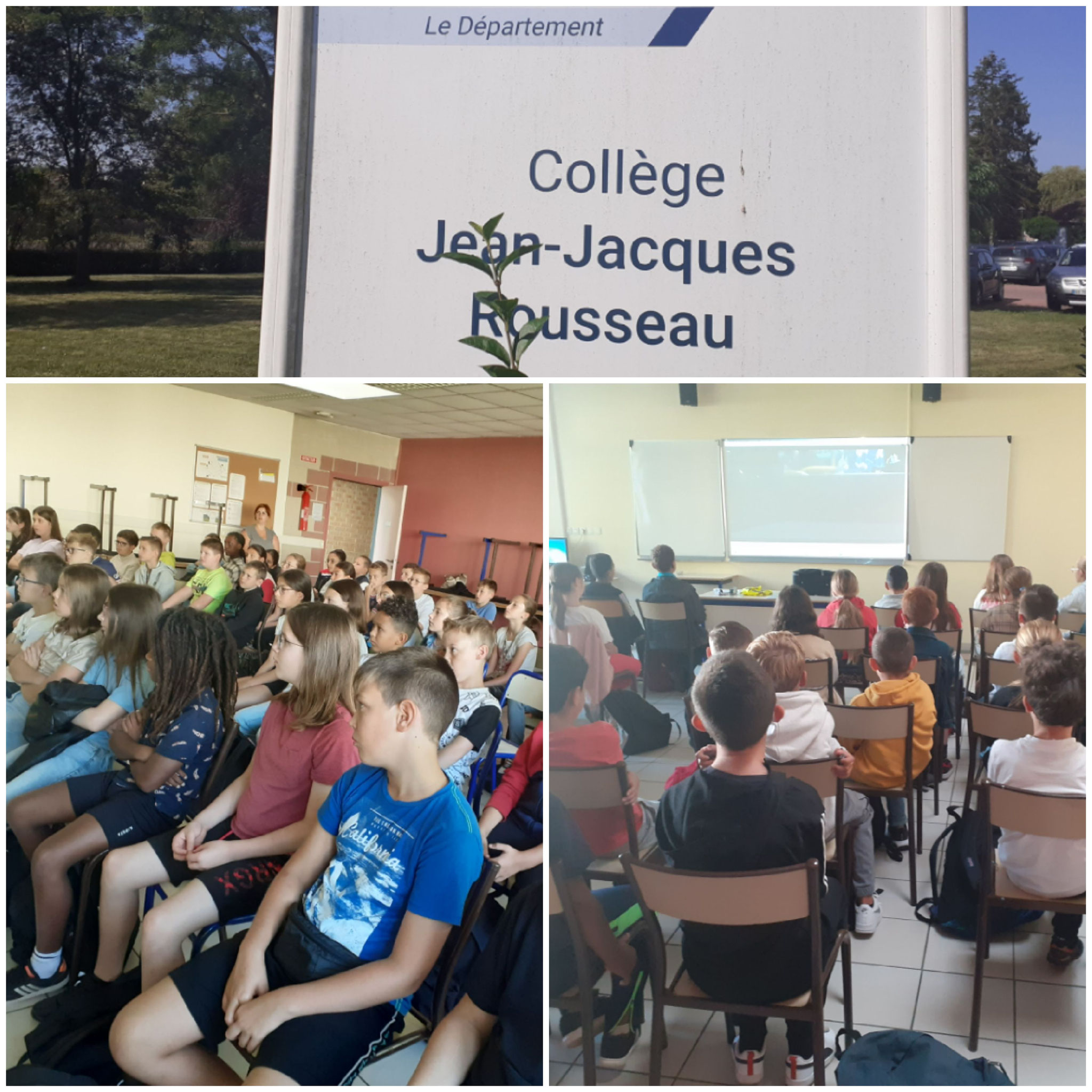 CARVIN COLLÈGE J-J ROUSSEAU LE 14/9/2023