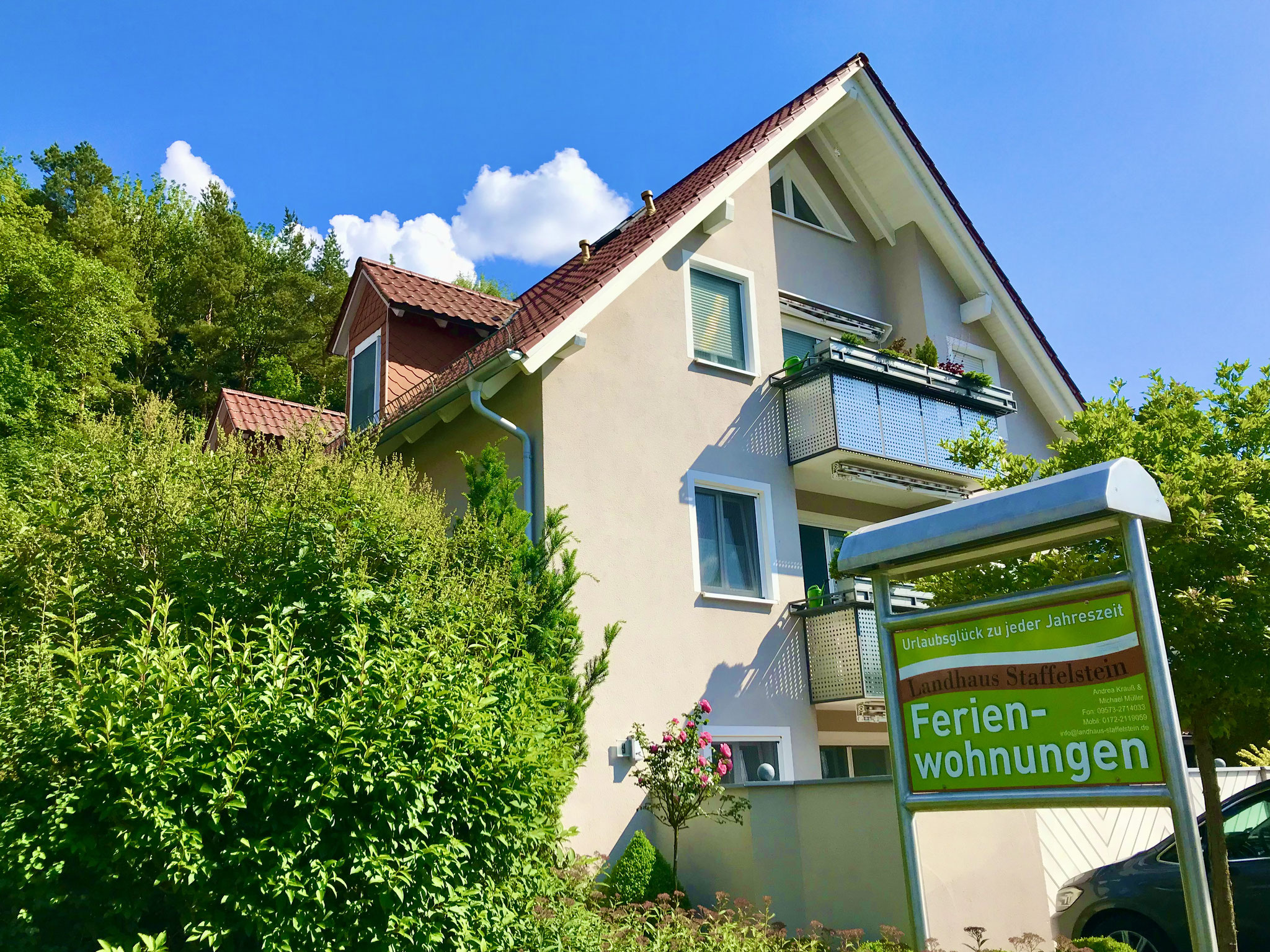 Landhaus Staffelstein Ferienwohnungen Obermain Therme