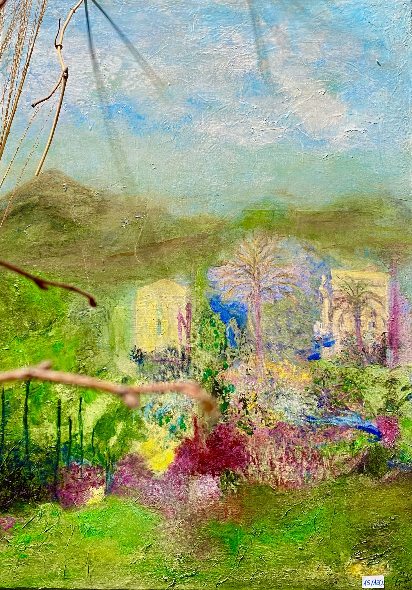 0524 - mediterraner Zauber - 70 x 50 cm