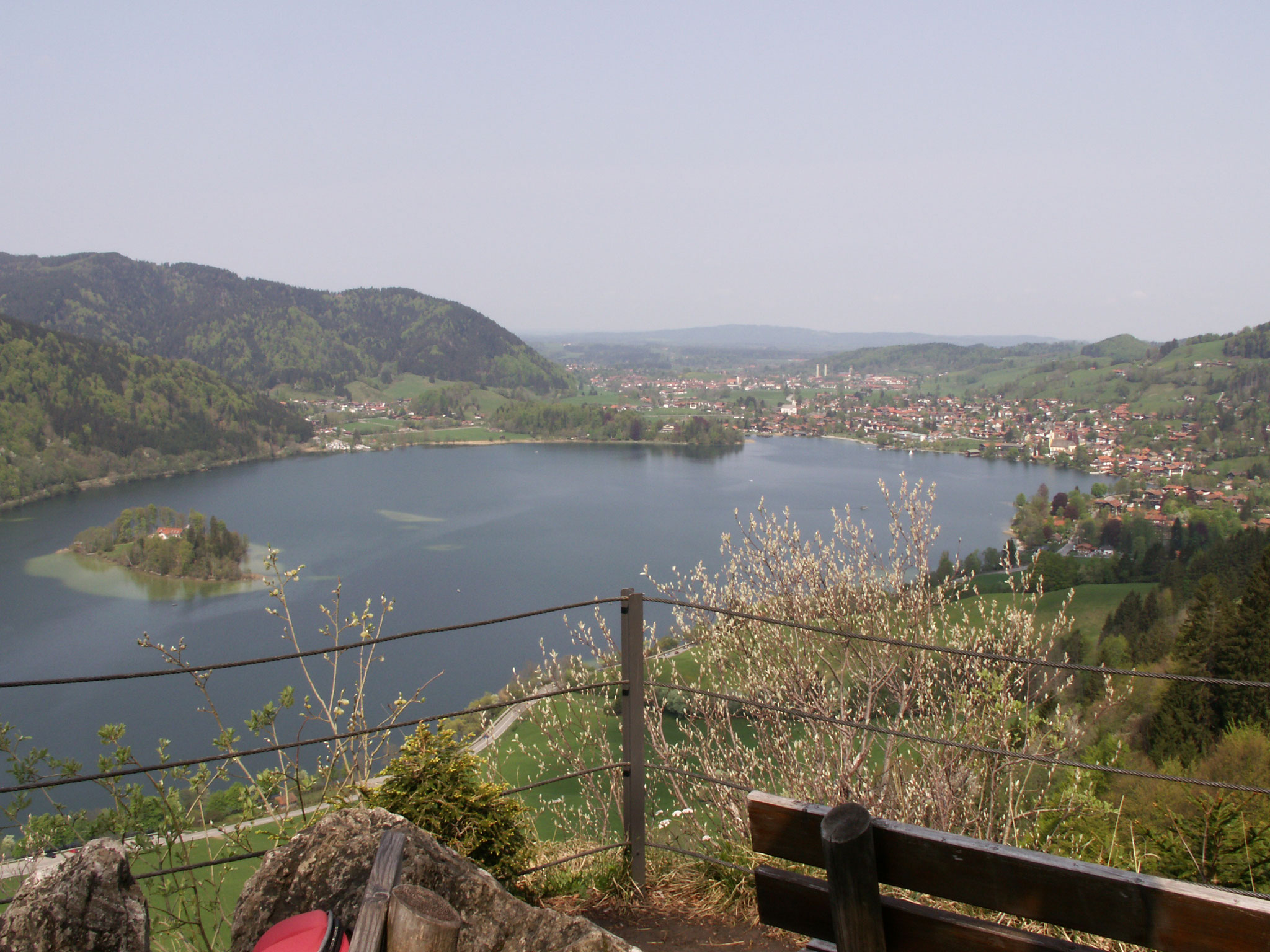 Gruberhof Fischbachau - Blick auf den Schliersee