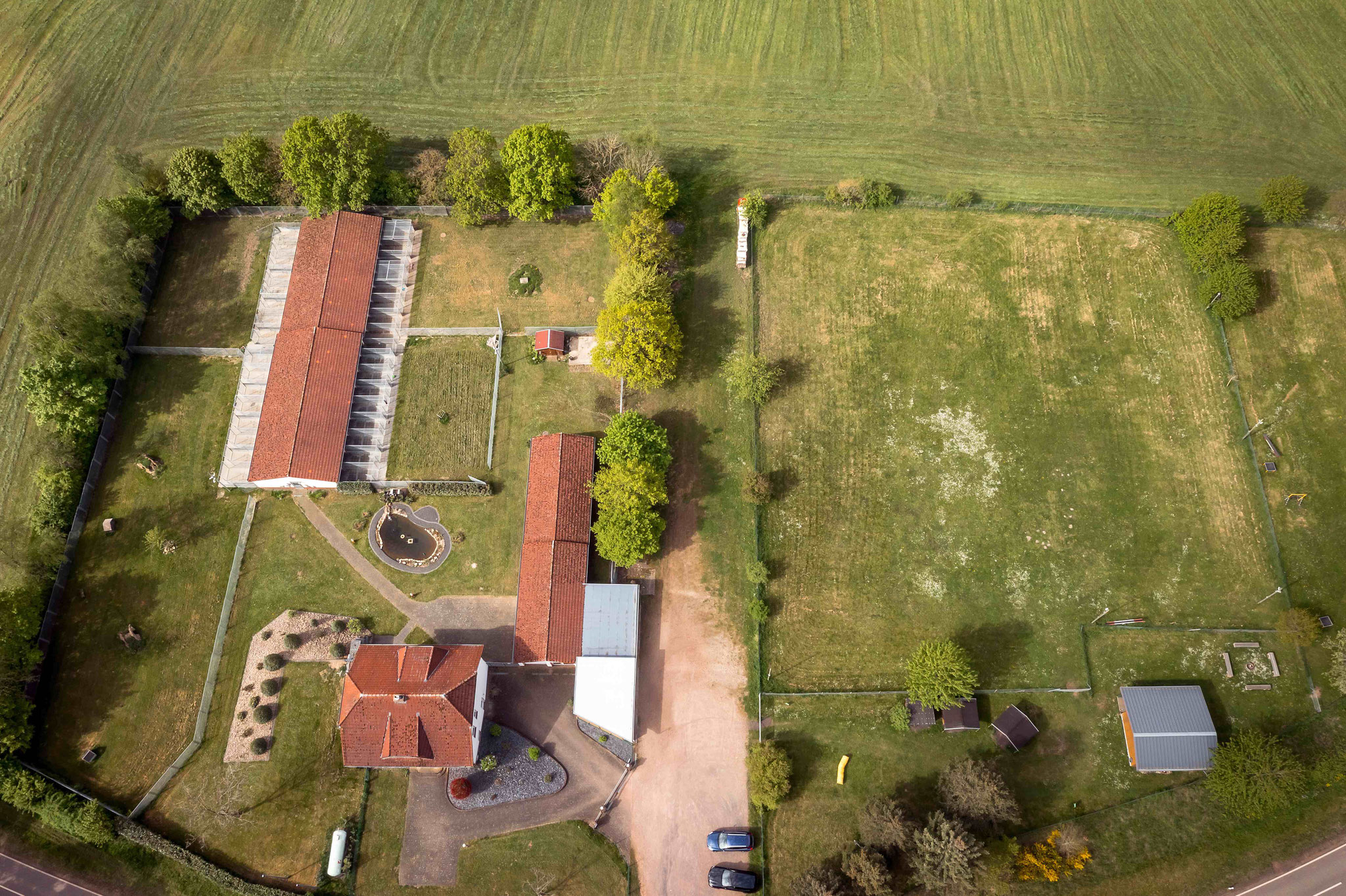 Pensionsgelände in Bergweiler