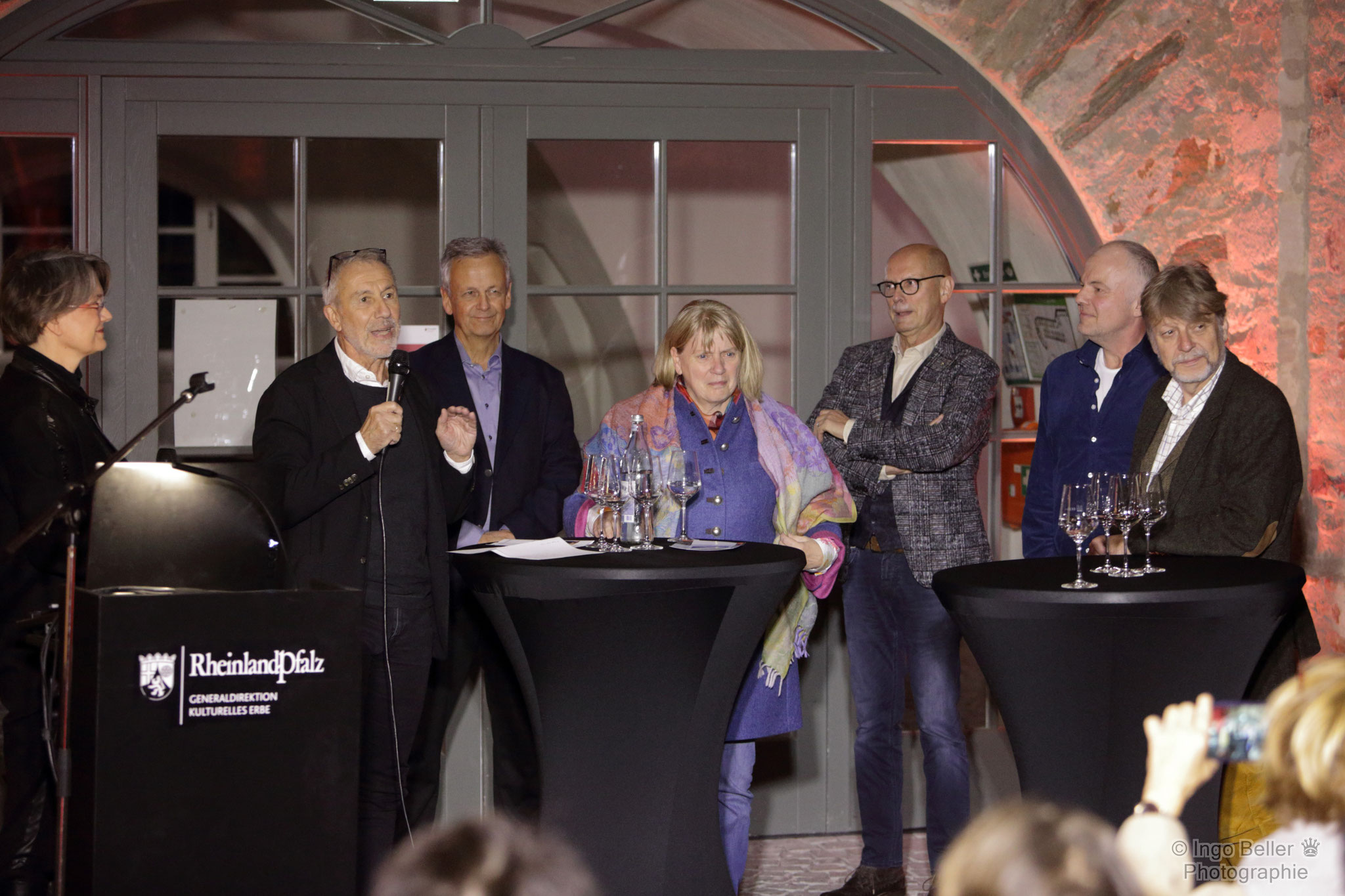 Gesprächsrunde mit Joachim Rind, Foto Ingo Beller
