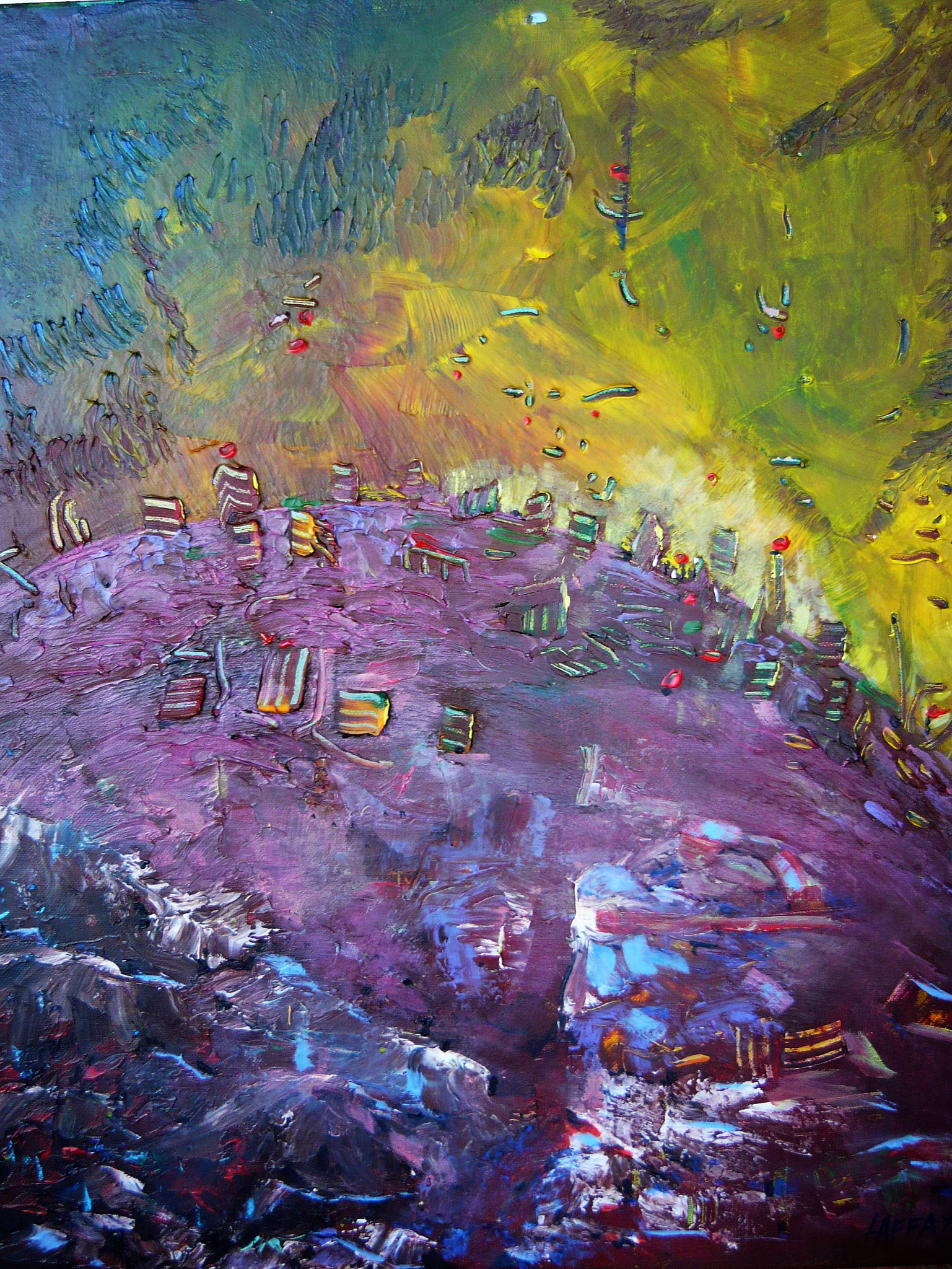 Müe. Série NT. 55x46cm. Cote 2023: 540€ encadré. Public 450€