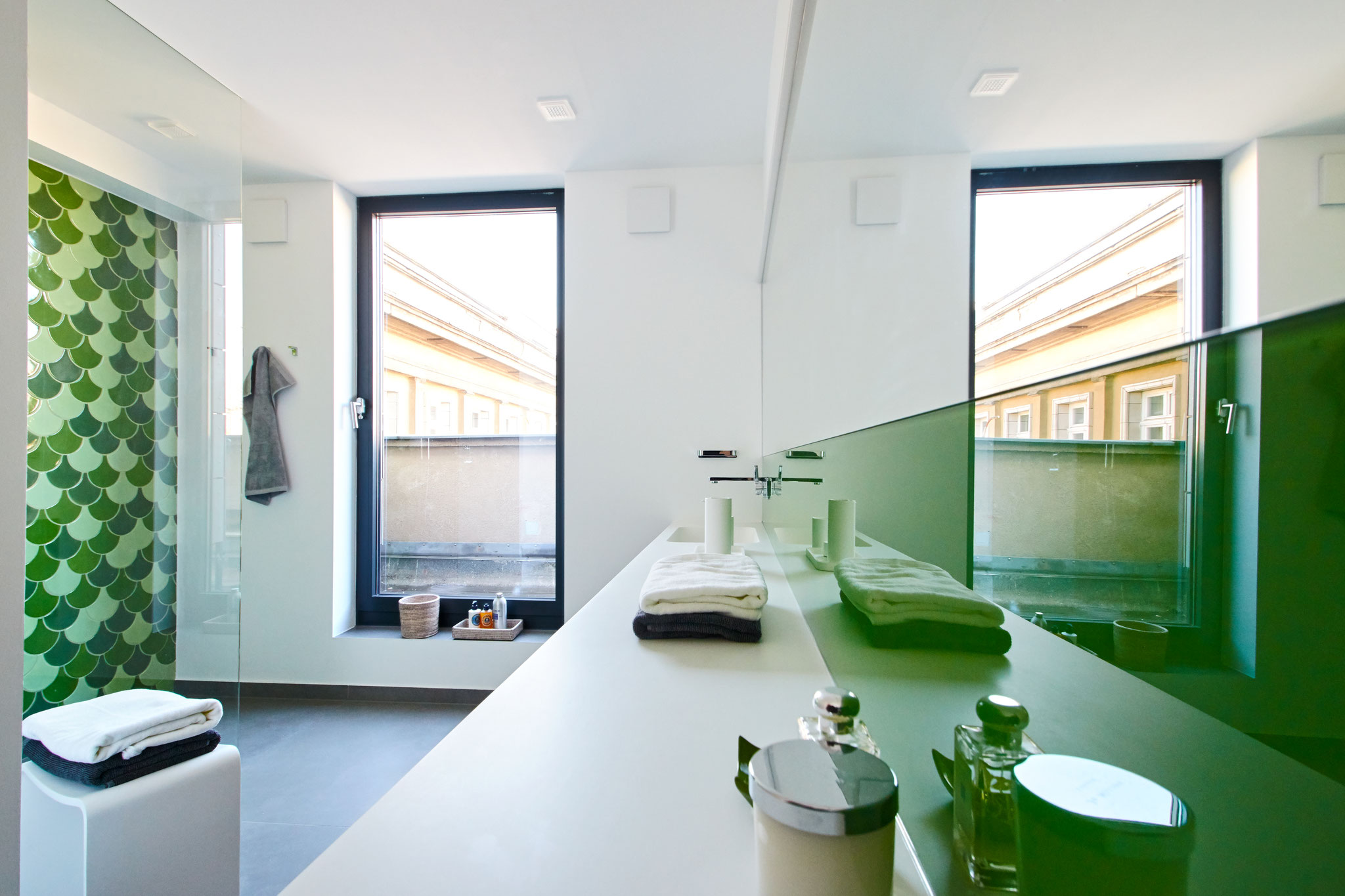 Modernes Bad Im Penthouse Goldmann Badmanufaktur