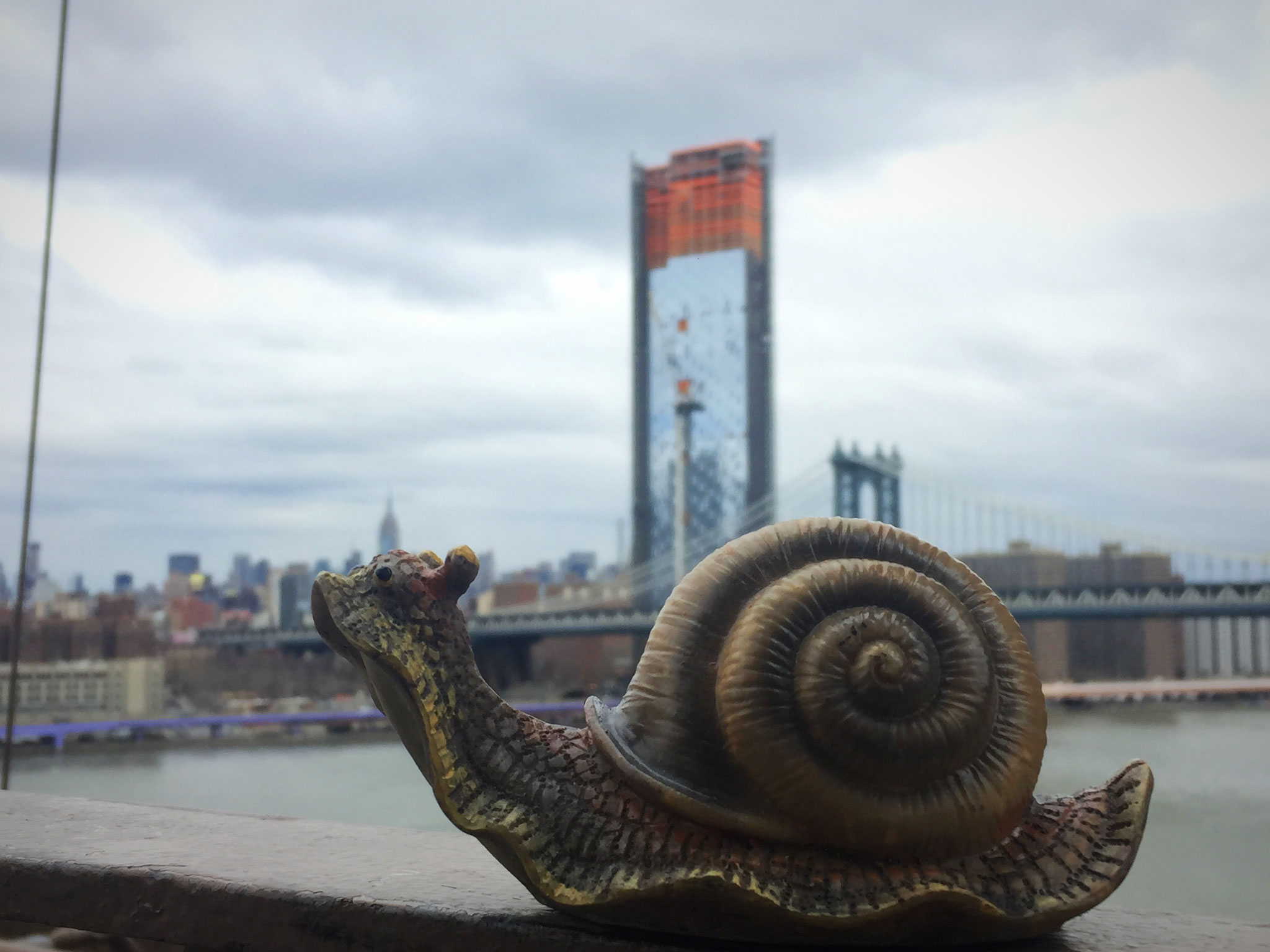 ...sur le Pont de Brooklyn...