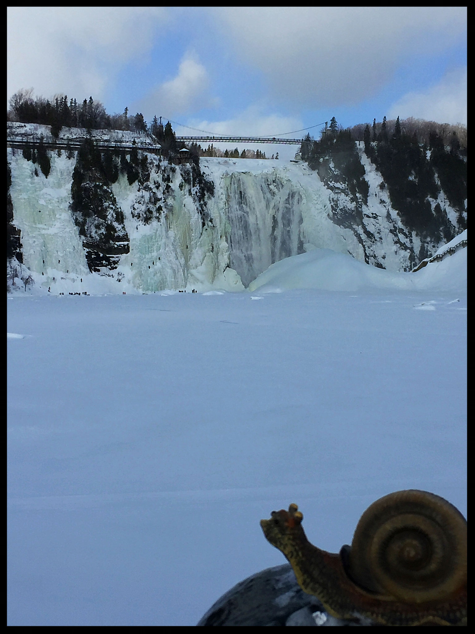 ...aux Chutes Montmorency...
