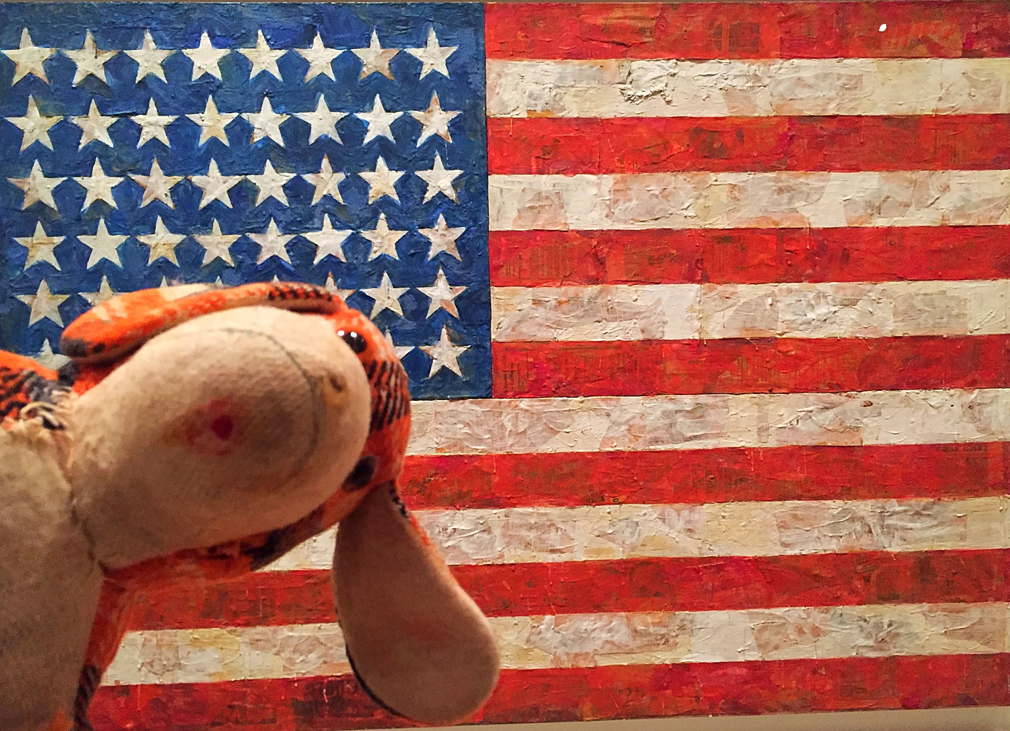 Jasper Johns...et Pépette