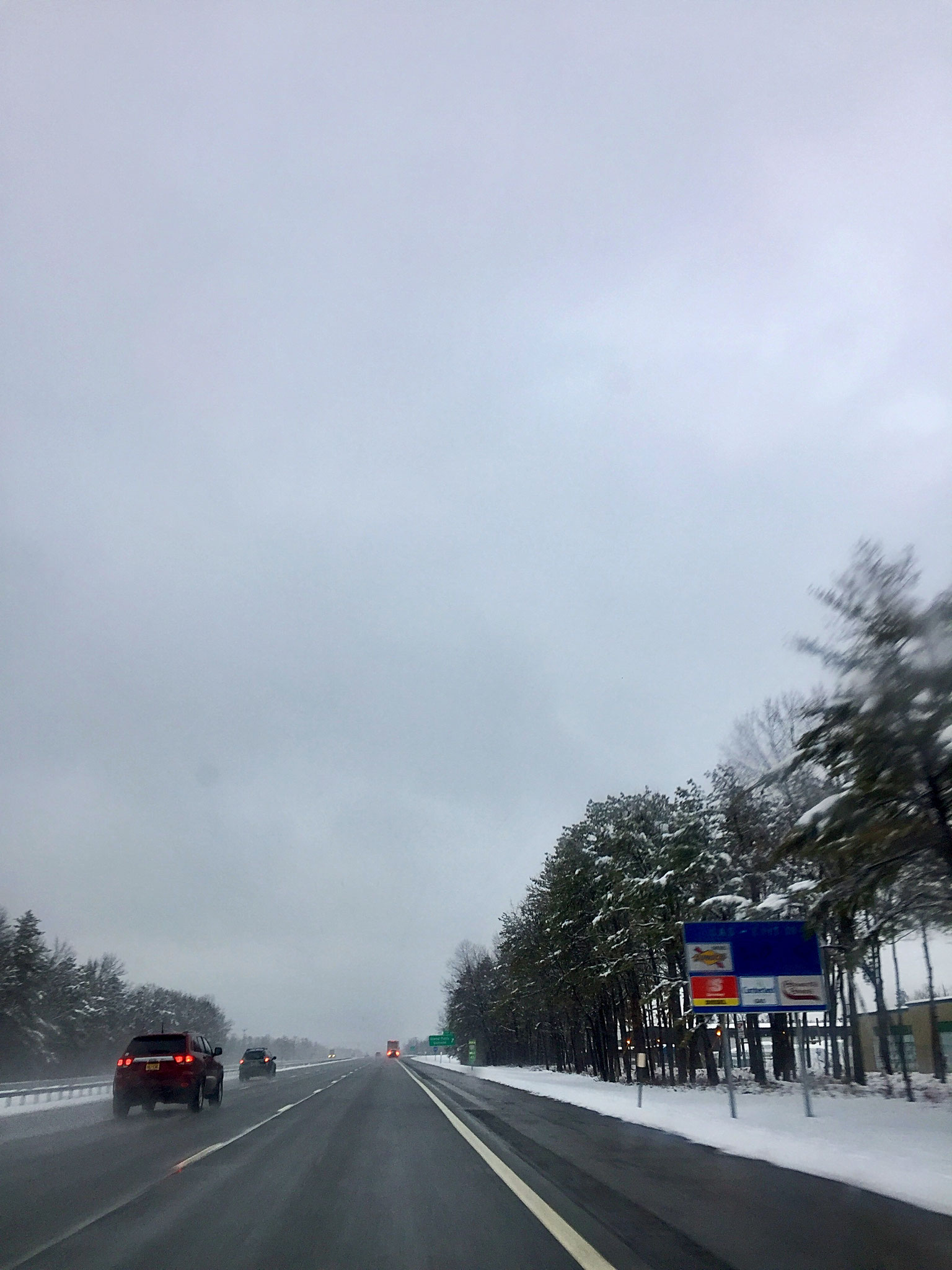 On the road again