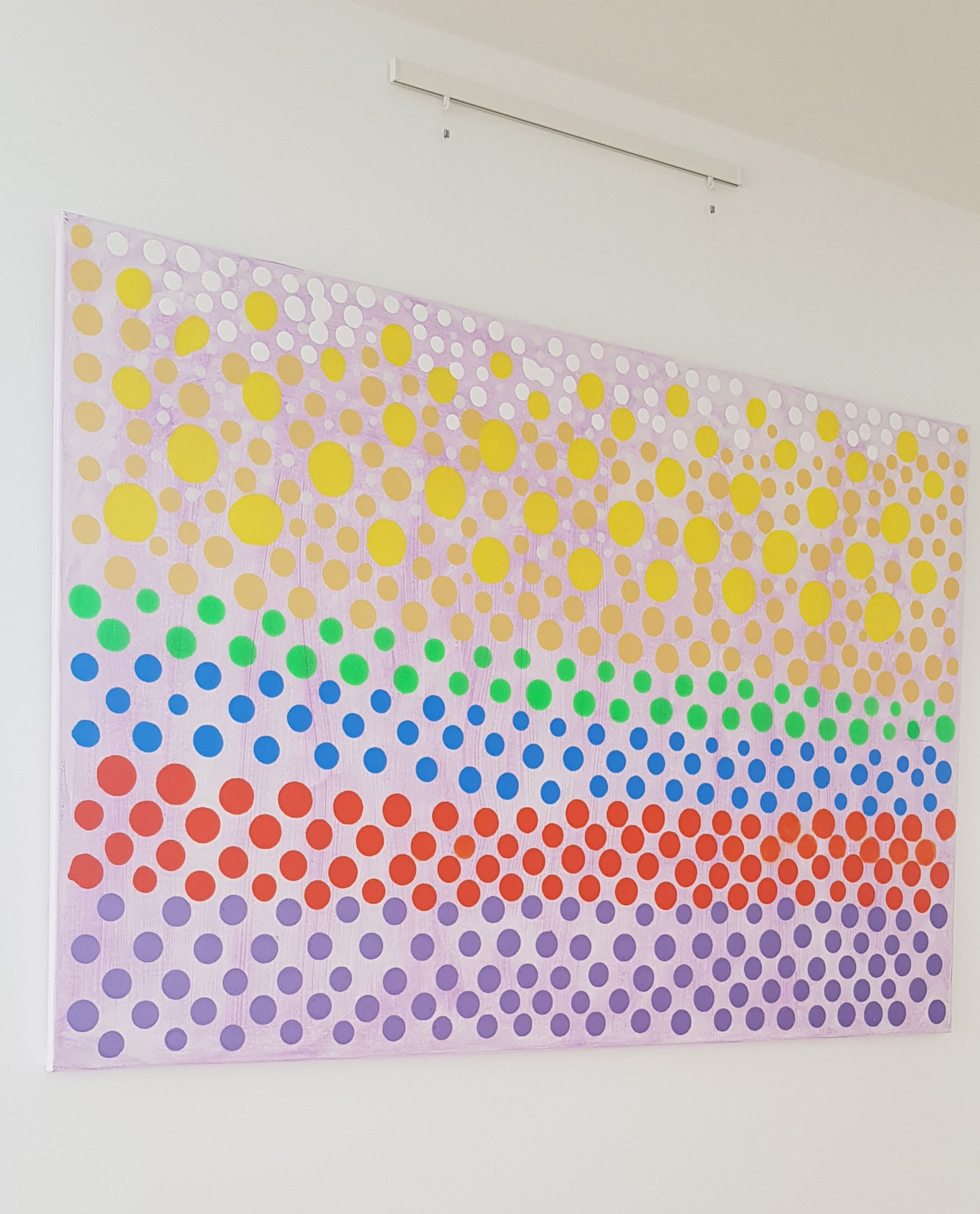 Material: Leinwand, Keilrahmen, Künstlerfarben