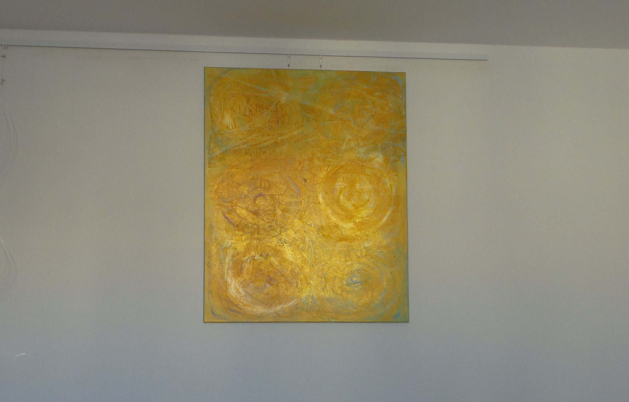 STERNE - STARS, Acrylgemälde 80x100x2 cm