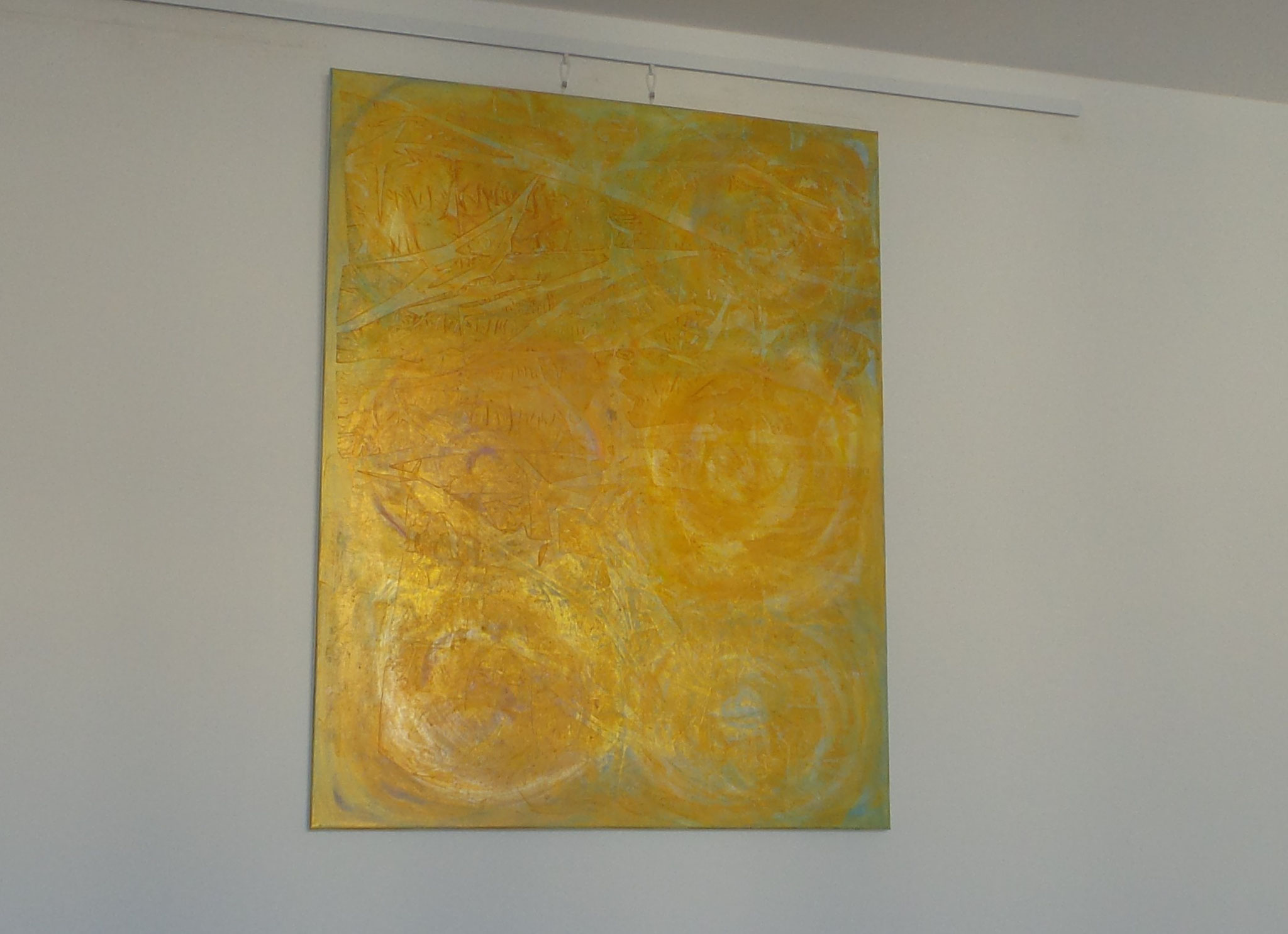 STERNE - STARS, Acrylgemälde 80x100x2 cm