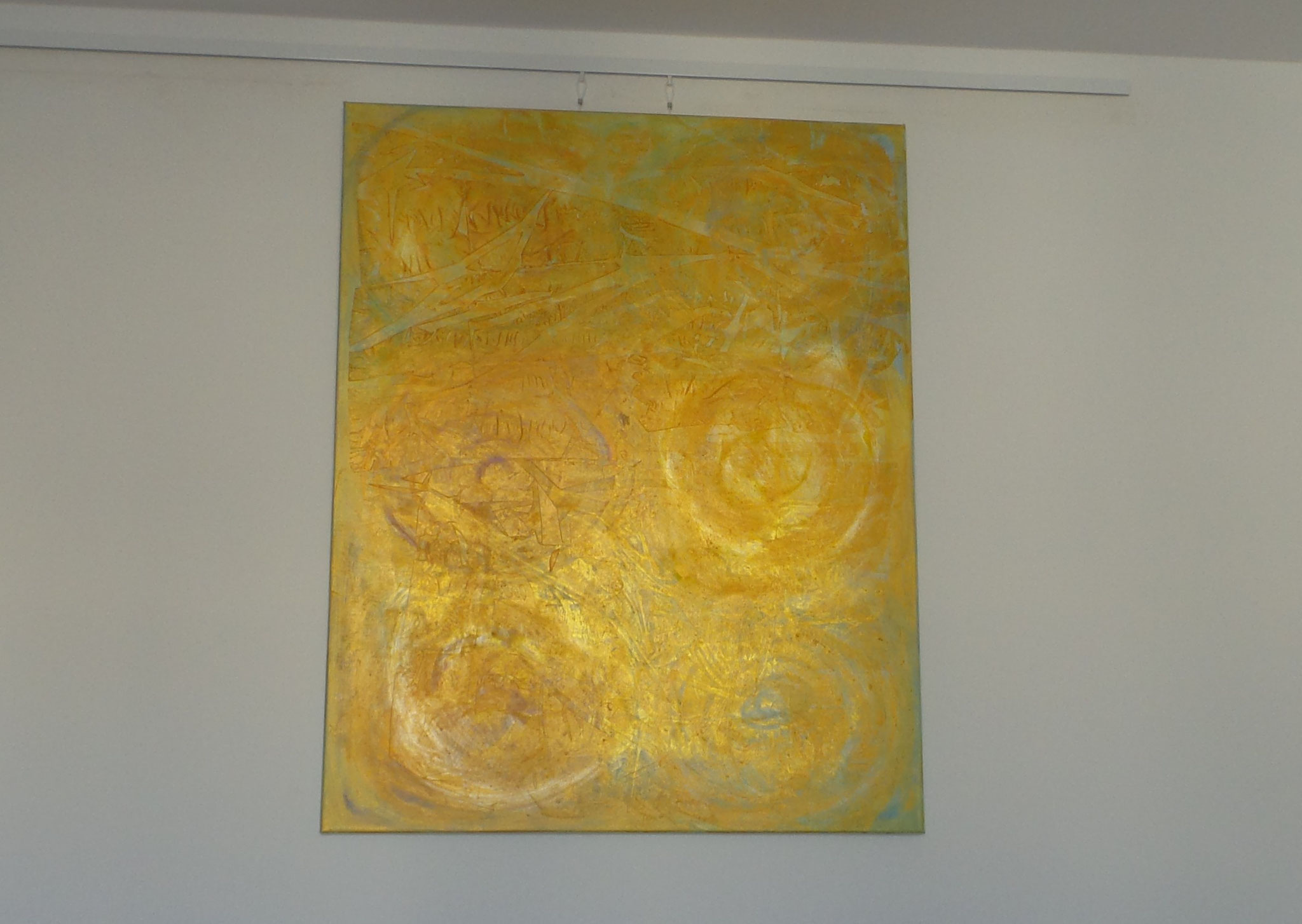 STERNE - STARS, Acrylgemälde 80x100x2 cm